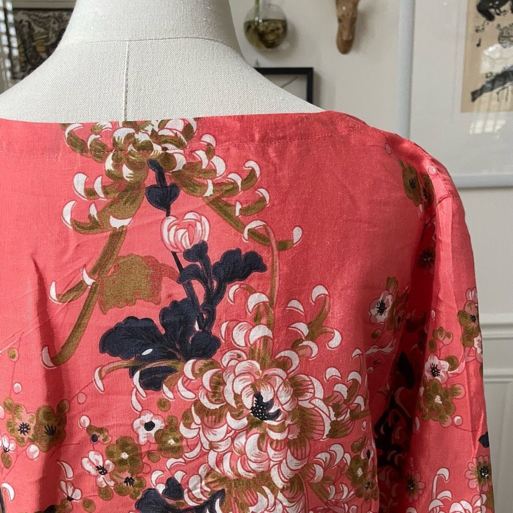 Other Masai Copenhagen Neiman Marcus Dafna Coral Blush Floral Top Size M / US 6-8 / IT 42-44 - 7 Thumbnail