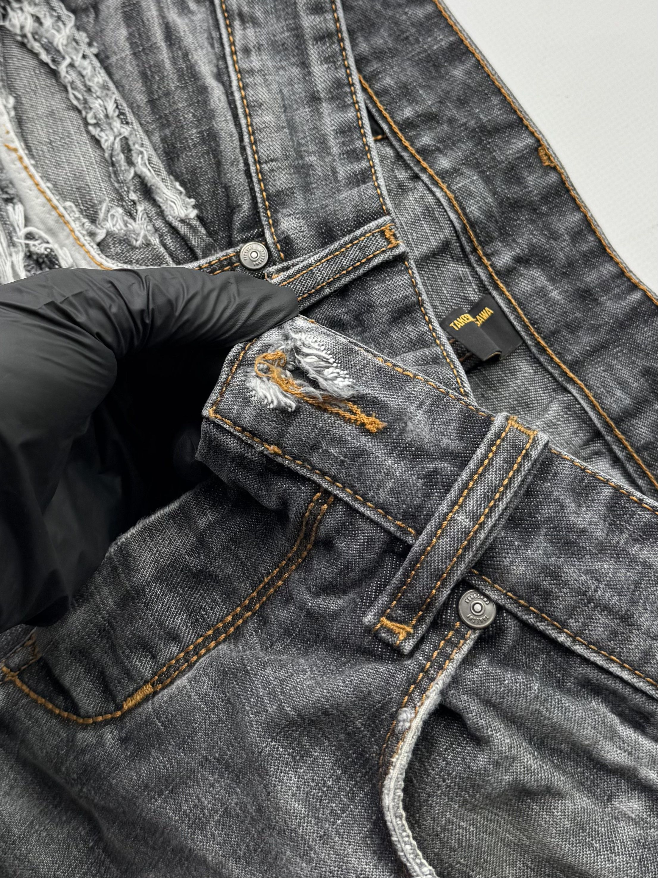 Takeshy Kurosawa Takeshy Kurosawa Vintage Distressed Shorts (145) Size US 32 / EU 48 - 5 Thumbnail
