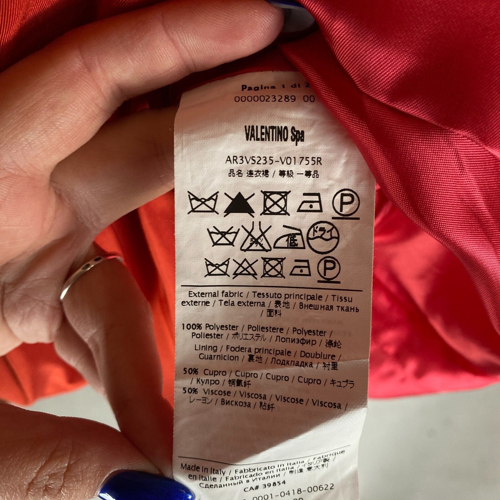 RED Valentino Red Valentino Dress Women's Size 40 Red Sleeveless ` Size S / US 4 / IT 40 - 6 Thumbnail