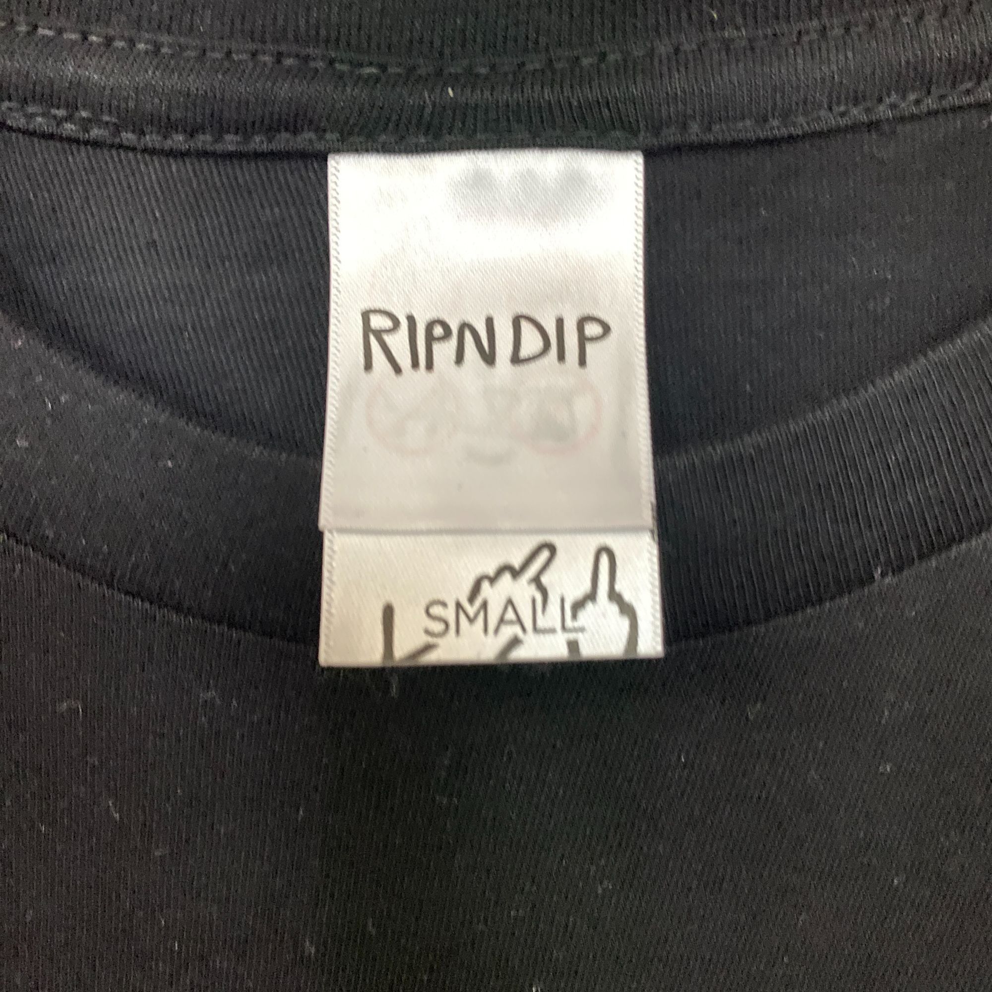 RIPNDIP RIPNDIP Expression Peace Sign Lord Nermal T-Shirts Small Size US S / EU 44-46 / 1 - 5 Thumbnail