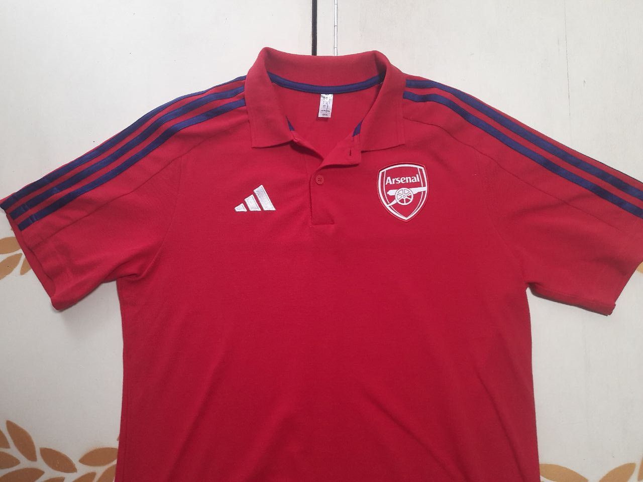 Adidas Adidas Arsenal London Polo Shirt 2024-2025 Size US M / EU 48-50 / 2 - 3 Thumbnail
