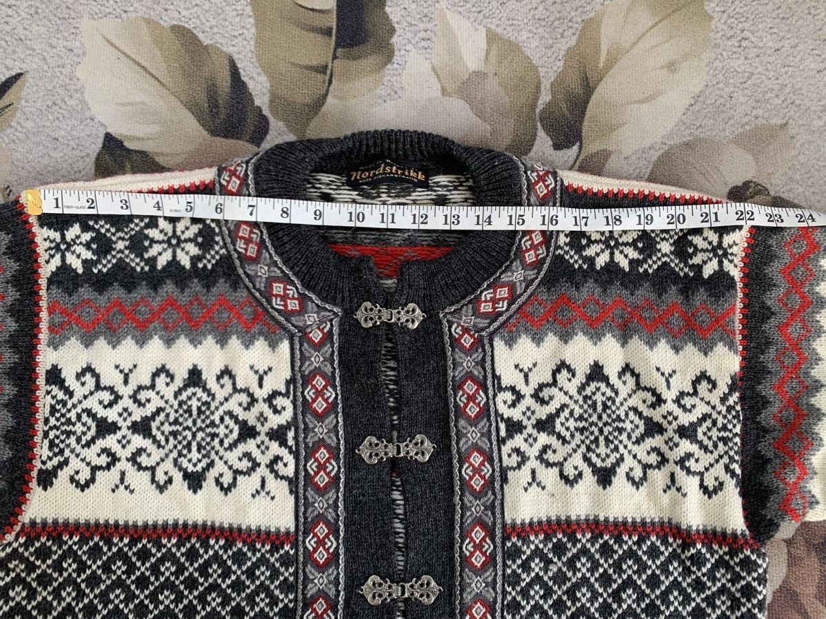 Art Comes First Nordstrikk Art Pattern Knit Sweater Jacket Made in Norway Size US S / EU 44-46 / 1 - 10 Thumbnail