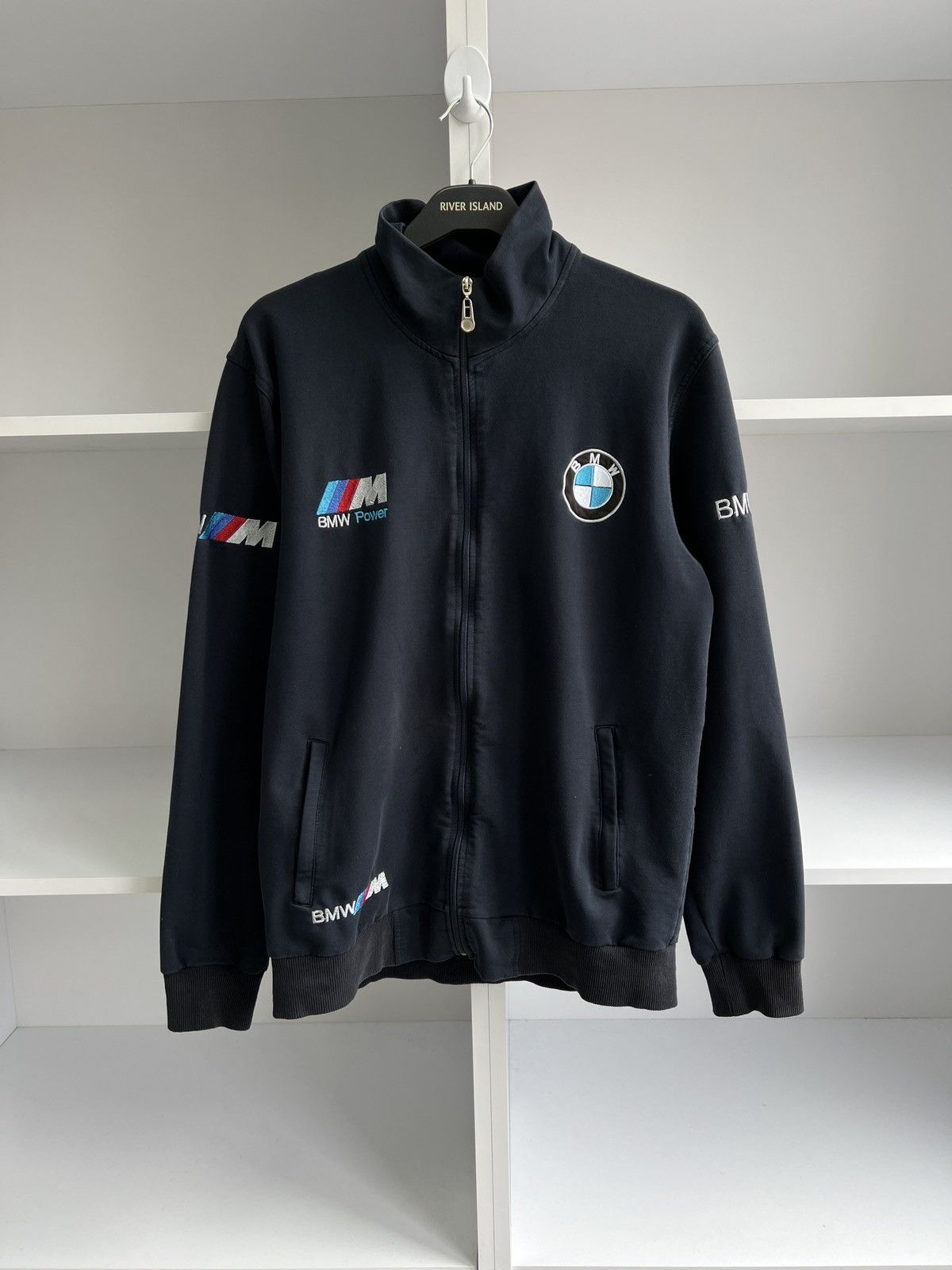 BMW × Vintage Vintage BMW Racing zip sweatshirt Size US L / EU 52-54 / 3 - 4 Thumbnail