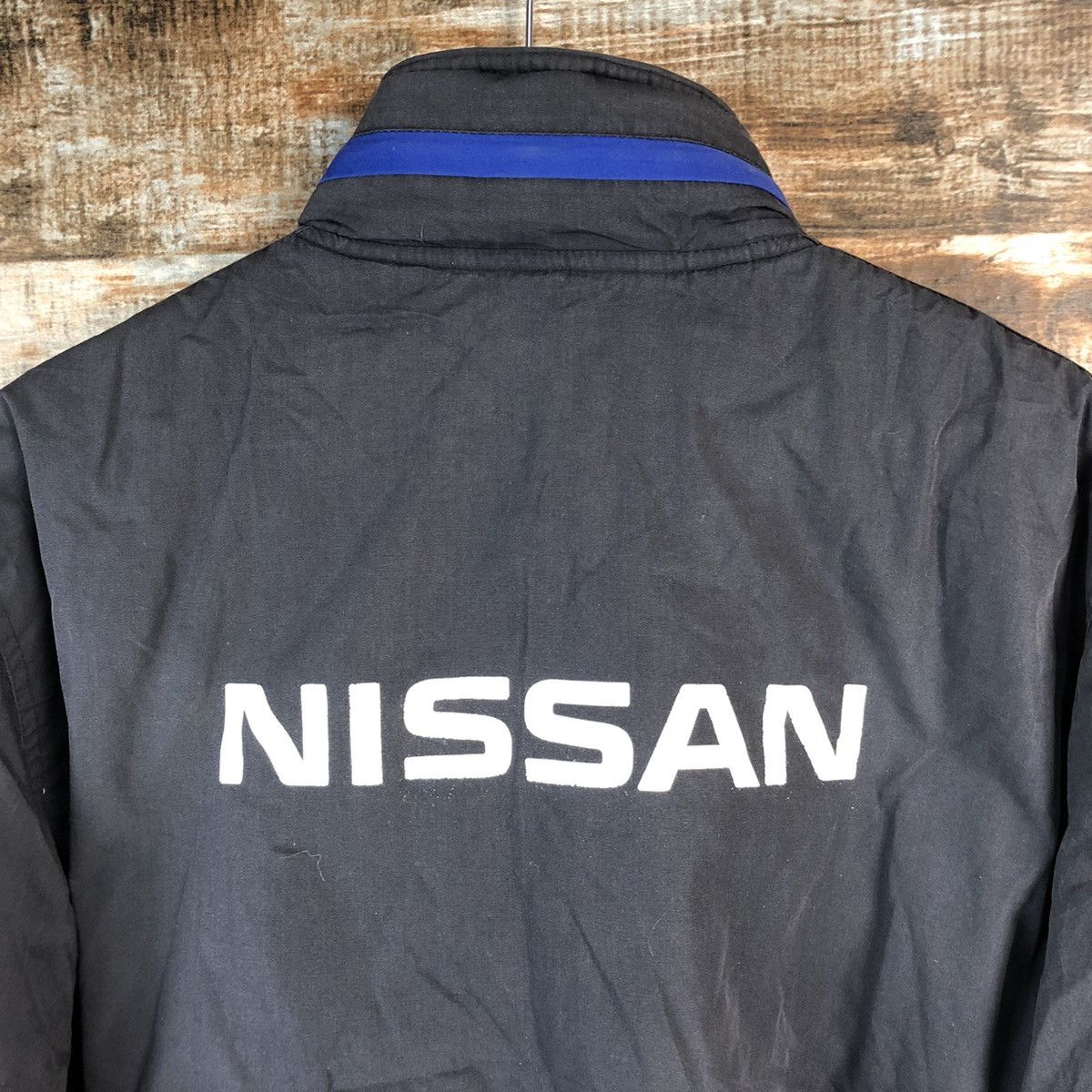 Japanese Brand D Alta Nissan Grey vintage Bombers Jacket #A2212 Size US M / EU 48-50 / 2 - 17 Thumbnail