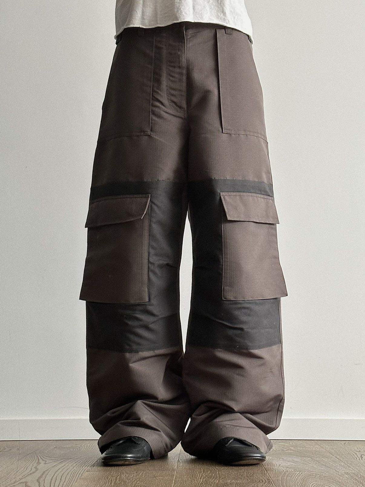 Acne Studios Acne Studios Wide Ripstop Cargo Work Pants Size US 30 / EU 46 - 1 Thumbnail