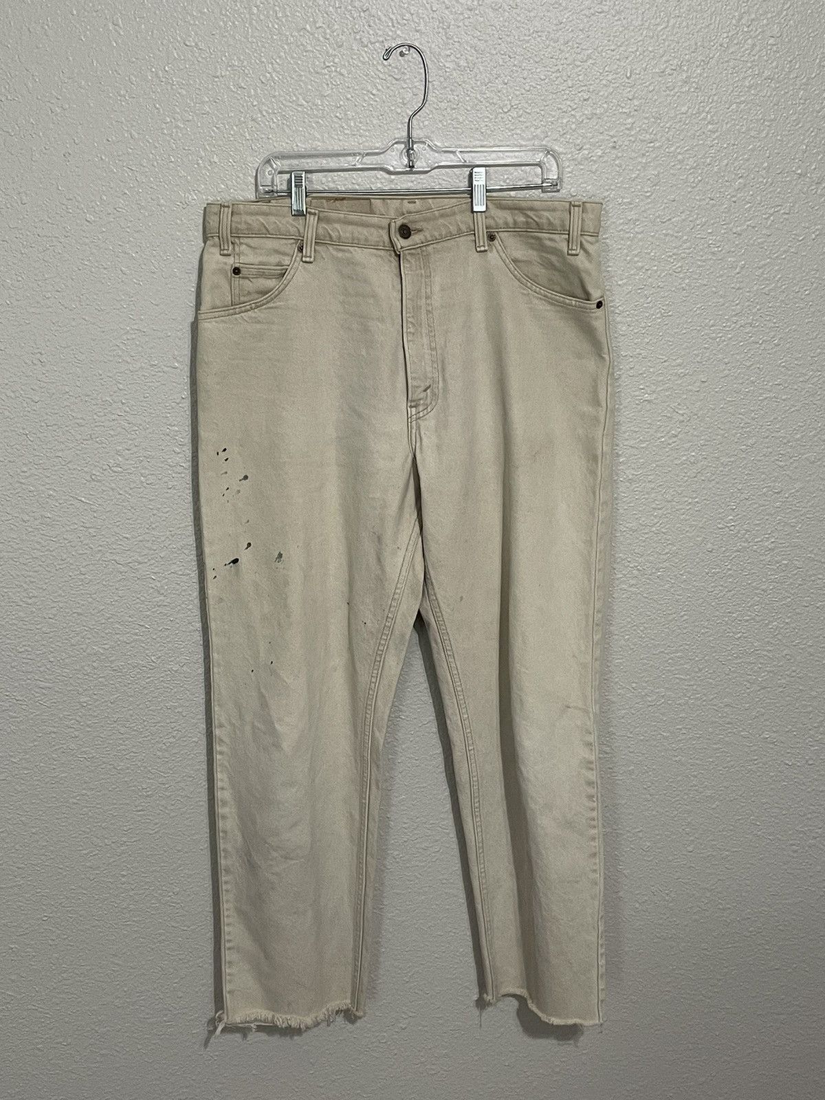 Levi's Vintage Clothing Vintage Levi’s 550 Paint Splatter Jeans – W36 L34 Size US 36 / EU 52 - 2 Thumbnail