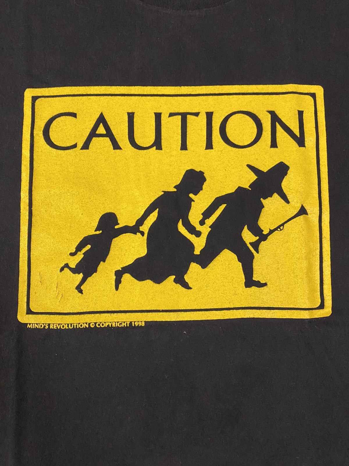 Vintage Vintage 🔥 RARE 🔥 1998 Caution Size US M / EU 48-50 / 2 - 8 Thumbnail