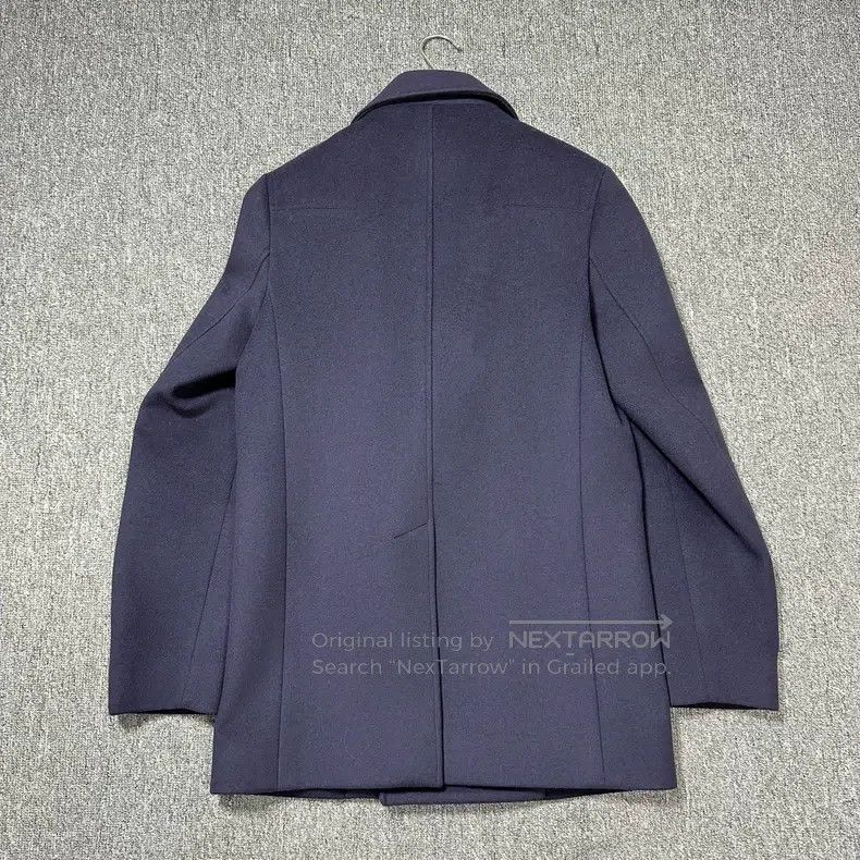 Dior Dior Dark blue double-breasted wool coat Size US S / EU 44-46 / 1 - 3 Thumbnail