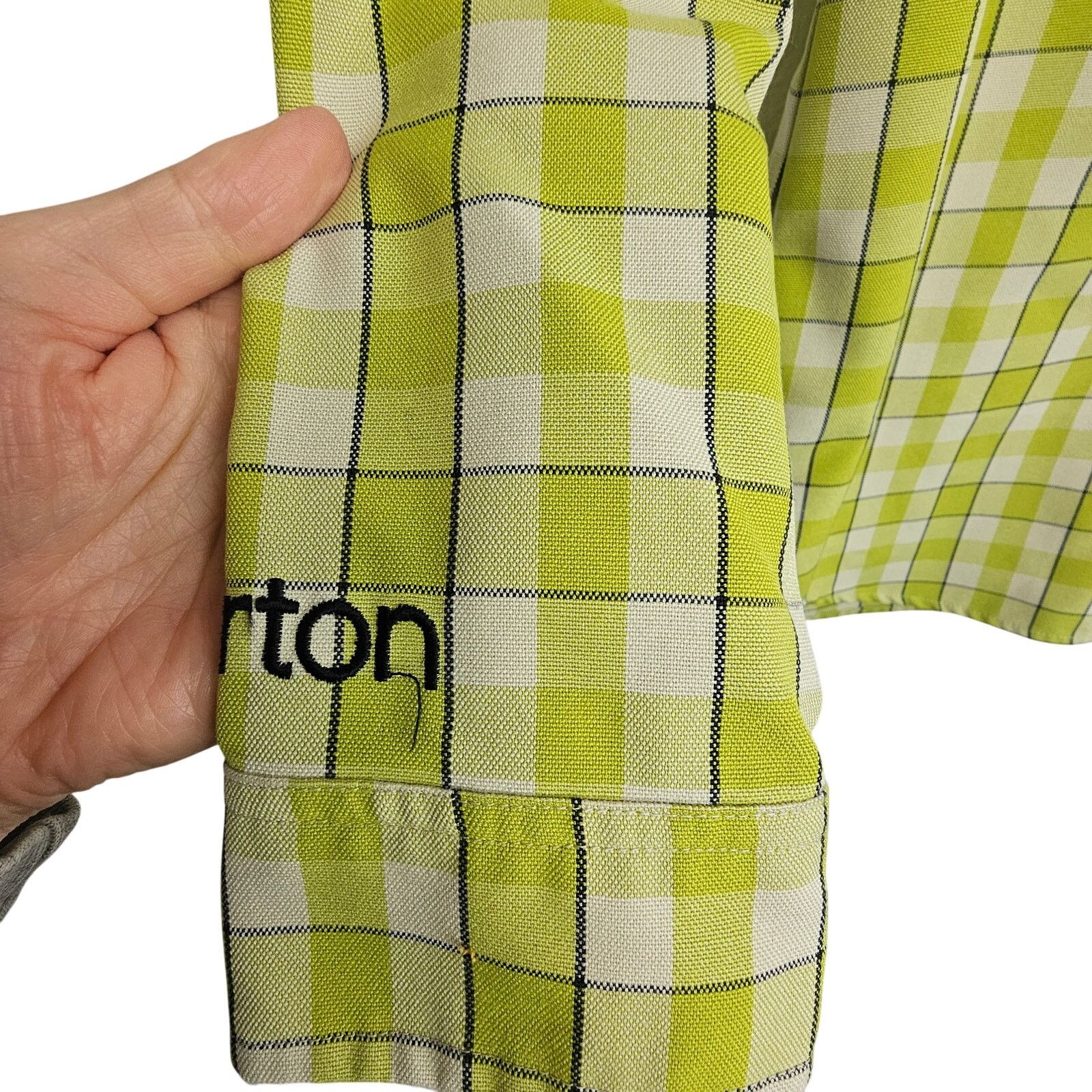 Burton Burton Dryride Mens Cool Flavors Poly Flannel Shirt M Gorp Size US M / EU 48-50 / 2 - 6 Thumbnail