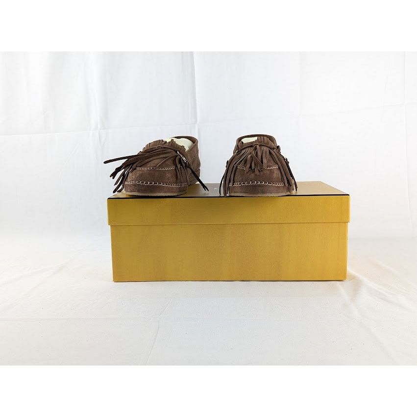 Fendi o1rshd1 Men Loafers in Brown Size US 12 / EU 45 - 12 Thumbnail