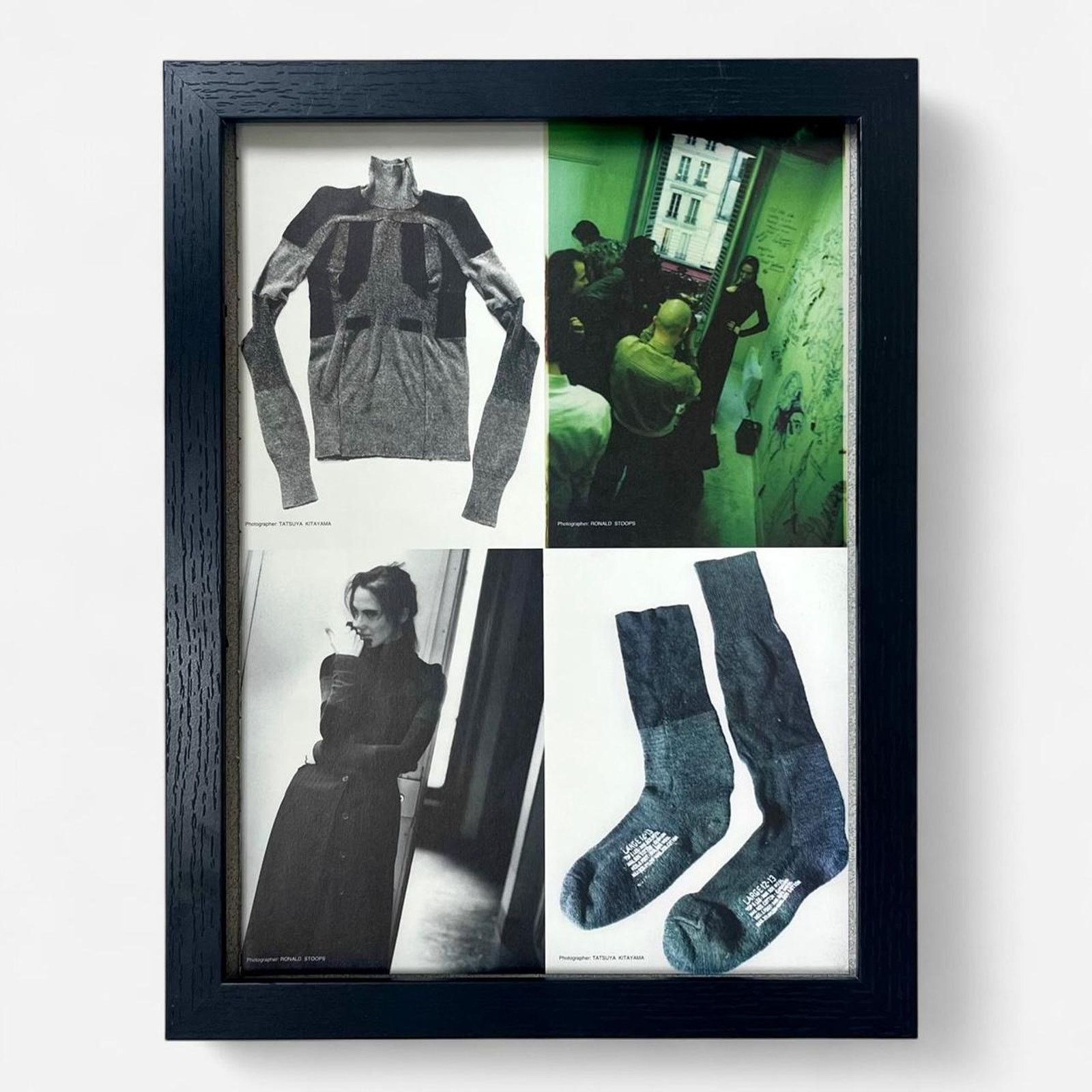 Maison Margiela × Vintage Maison Margiela Archive Fashion runway photo framed 9x12 Size ONE SIZE - 1 Thumbnail