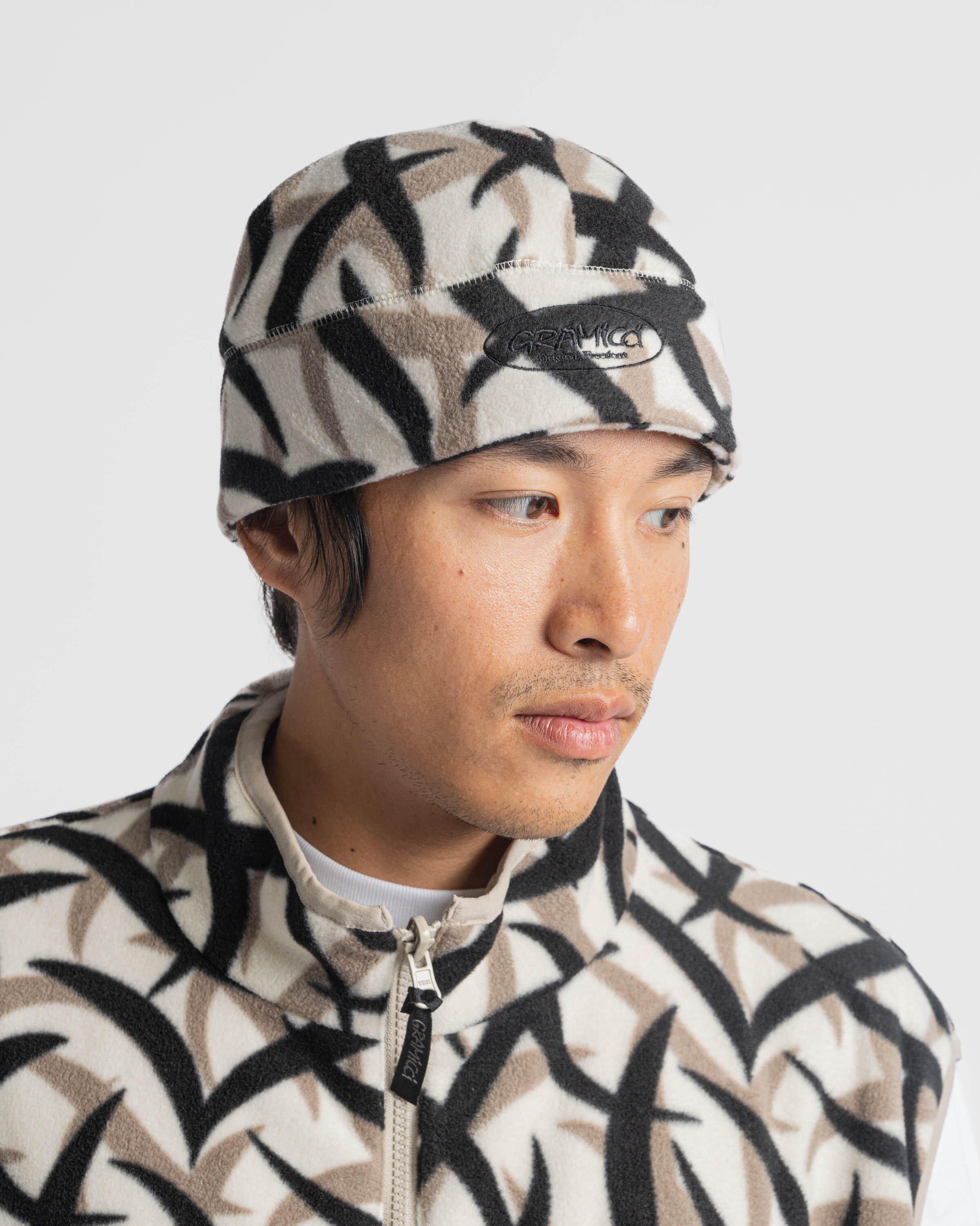 Gramicci Gramicci Thermal Fleece Beanie - Tribal Snow Size ONE SIZE - 5 Thumbnail
