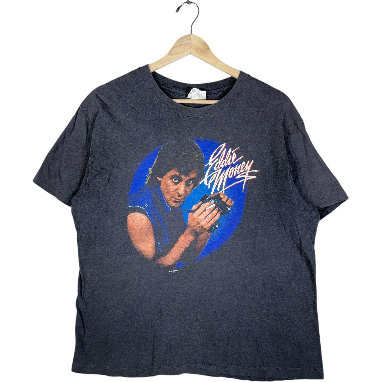 Hanes Vintage Eddie Money The Party Tour Concert 80s Tee XL Size US XL / EU 56 / 4 - 1 Thumbnail