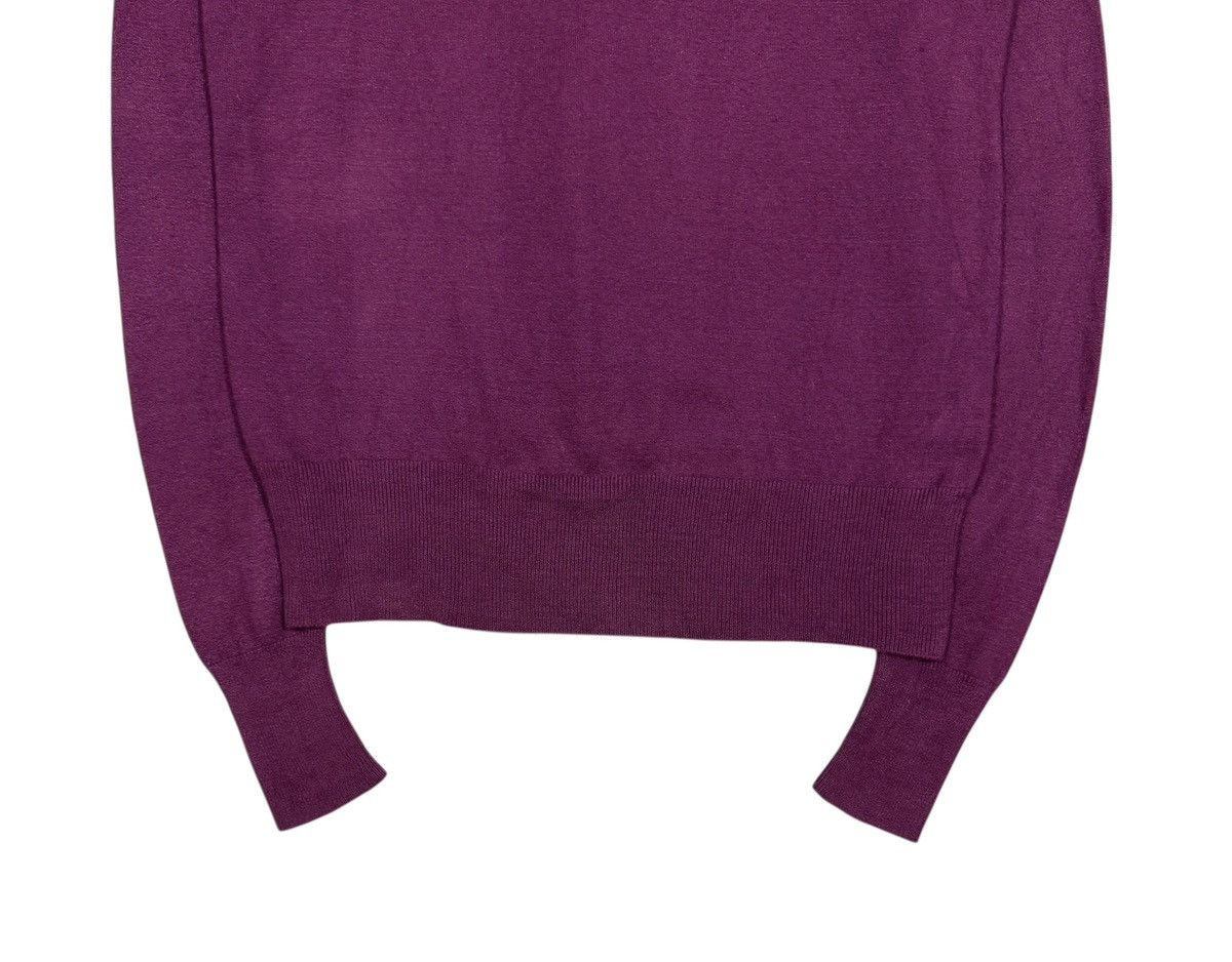 Kenzo Vtg🔥Kenzo High Neck Jumper Mohair Flowers Embossed Knitwear Size US M / EU 48-50 / 2 - 4 Thumbnail