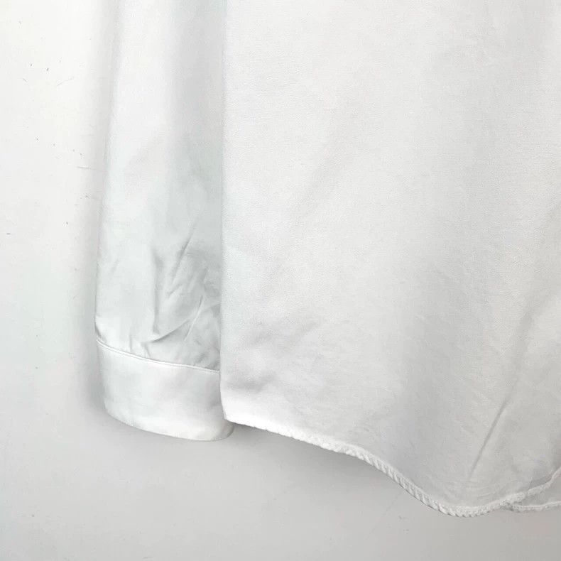 Dior Dior Size 39 White collar striped lapel single-breasted lon Size US M / EU 48-50 / 2 - 4 Thumbnail