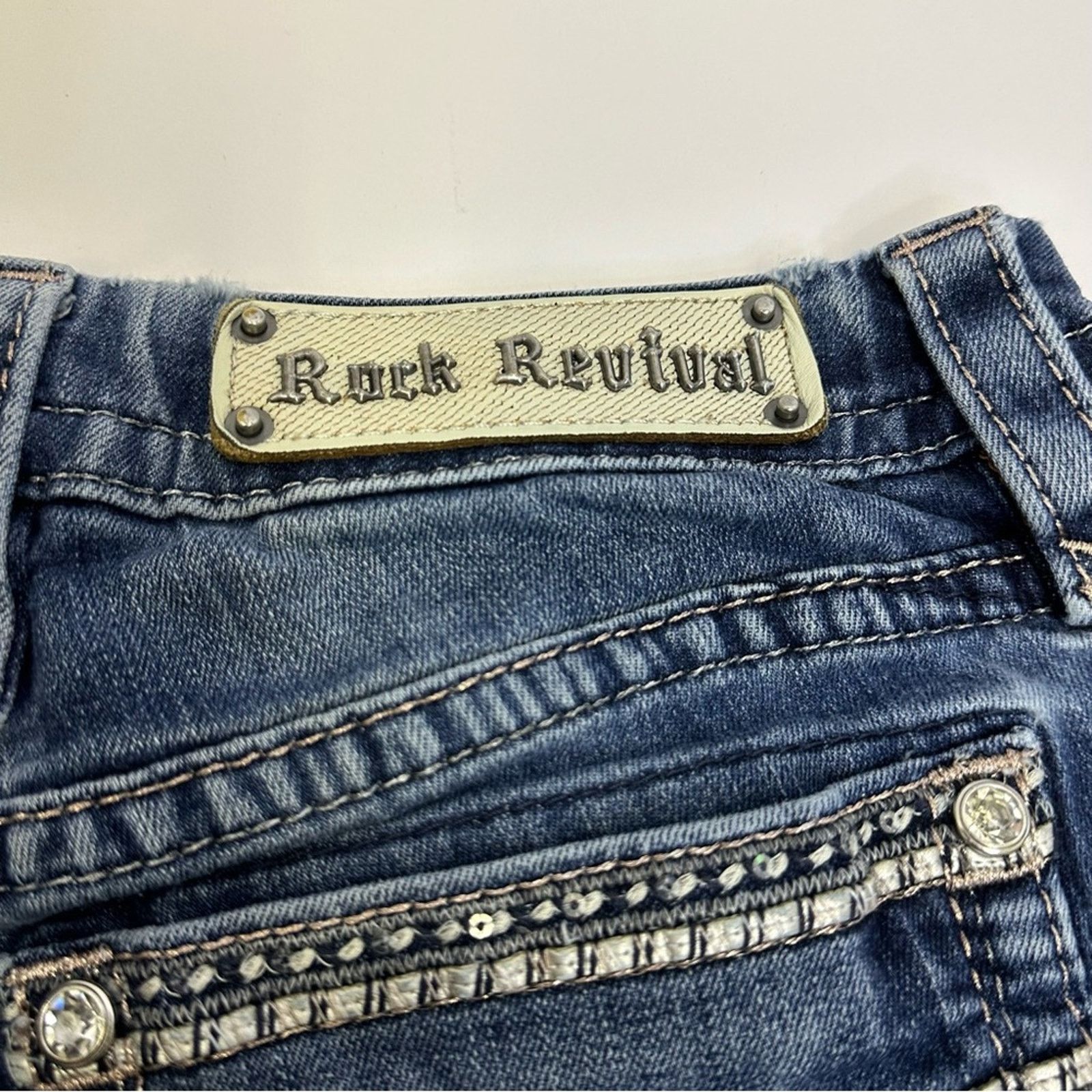 Rock Revival Rock Revival Sherry Easy Skinny Jeans Size 27 Size 27" / US 4 / IT 40 - 8 Thumbnail