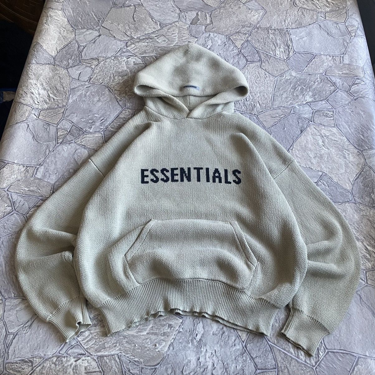Fear of God Fear Of Good Essentials Knit Hoodie Size US L / EU 52-54 / 3 - 1 Thumbnail