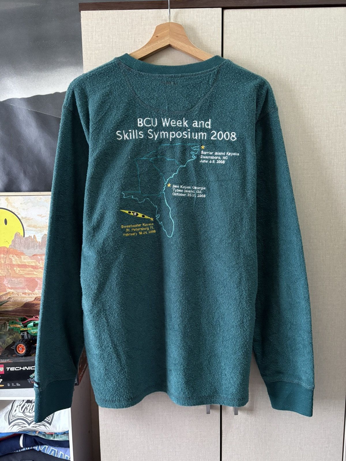 KAVU Vintage Kavu Rare 2008 Sea Kayak Symposium Size US L / EU 52-54 / 3 - 1 Thumbnail