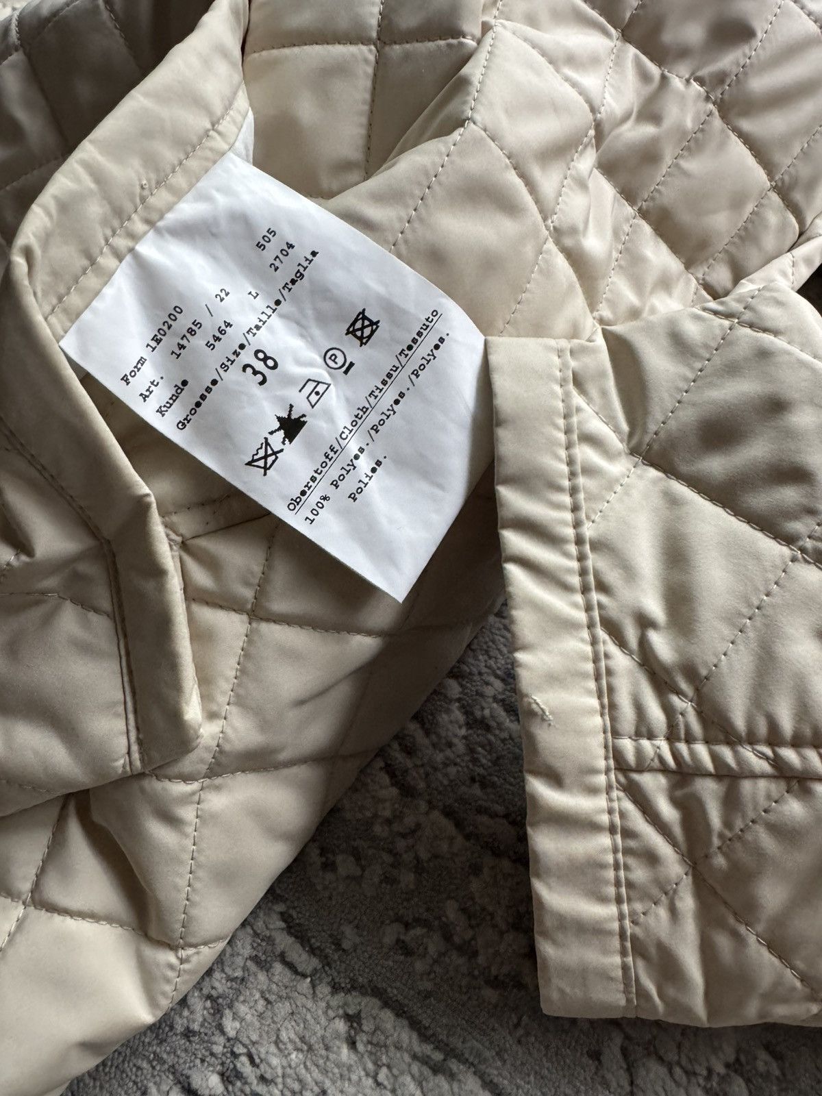 Burberry Burberry Quilted Nova Check Jacket Size 38 Size XS / US 0-2 / IT 36-38 - 7 Thumbnail