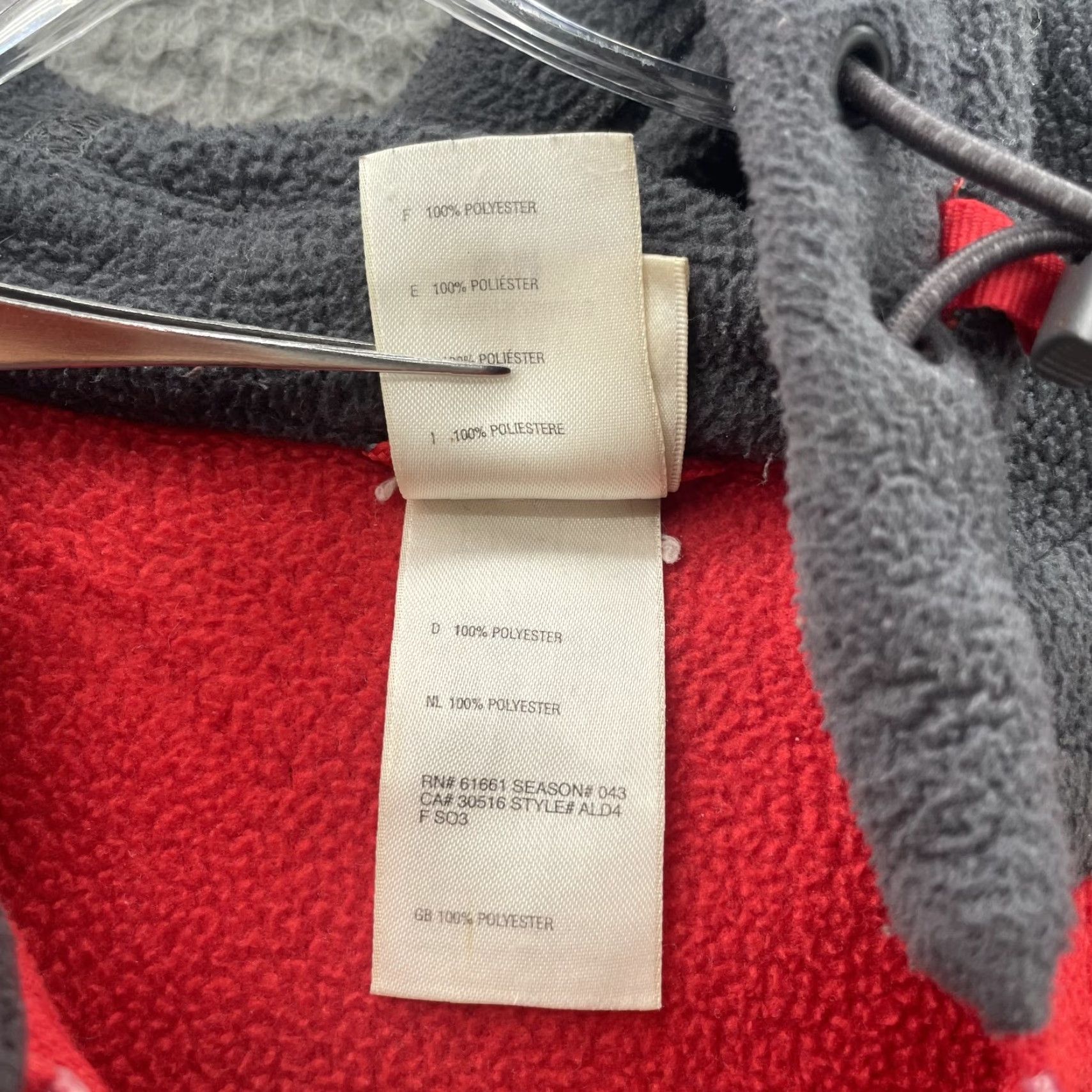 The North Face The North Face TKA 200 Jacket Mens Med Red Fleece Gorpcore Tech Performance Training Size US M / EU 48-50 / 2 - 7 Thumbnail