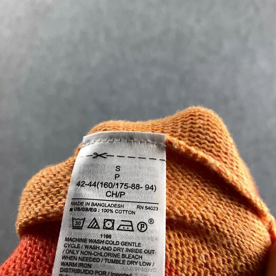 Gap Gap Sweater Women's Small Orange Southwest Navajo Hooded S Size S / US 4 / IT 40 - 6 Thumbnail
