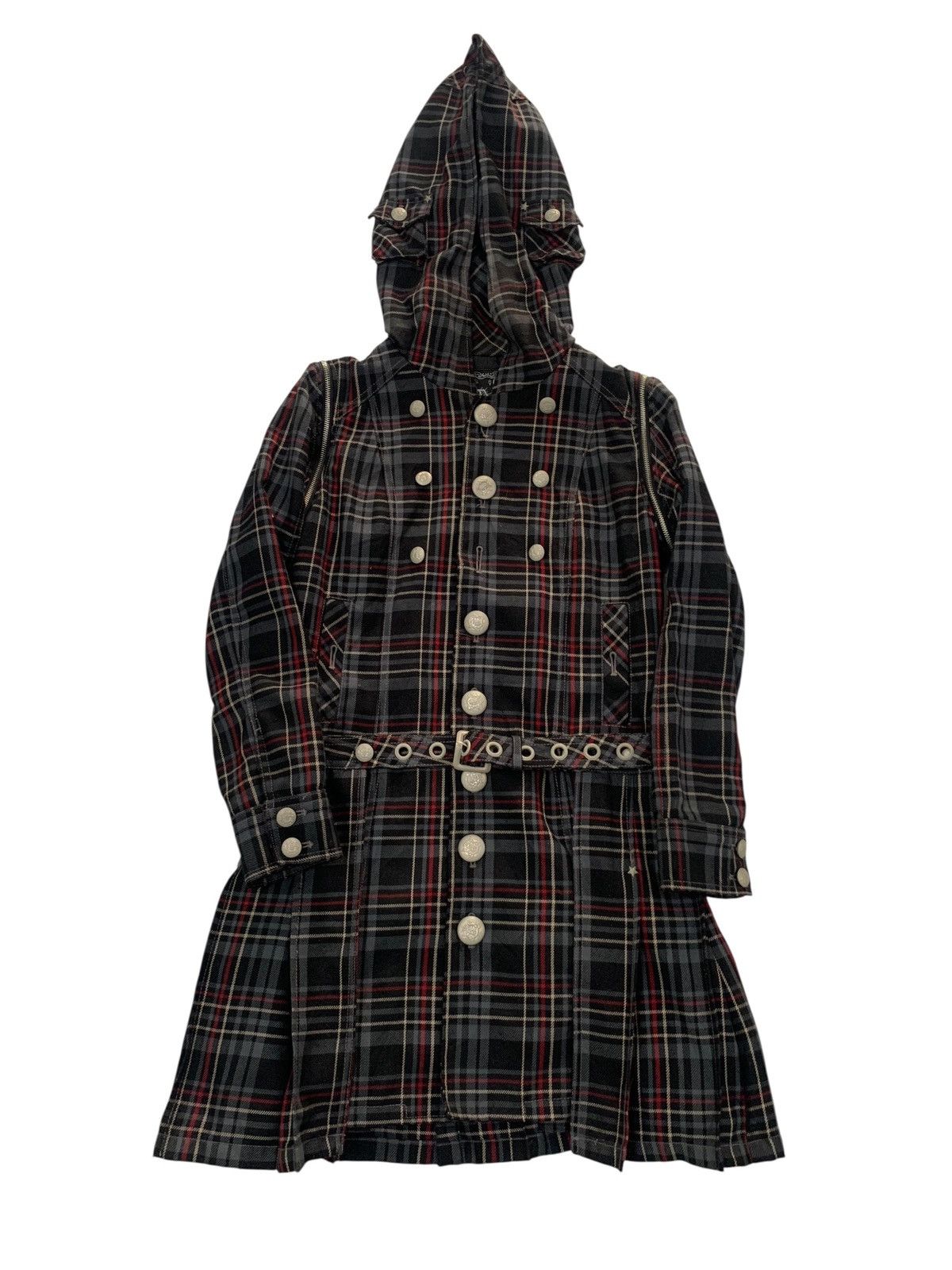 Le Grande Bleu (L.G.B.) y2k Algonquins detachable bondage punk gothic parka hoodie Size US S / EU 44-46 / 1 - 4 Thumbnail