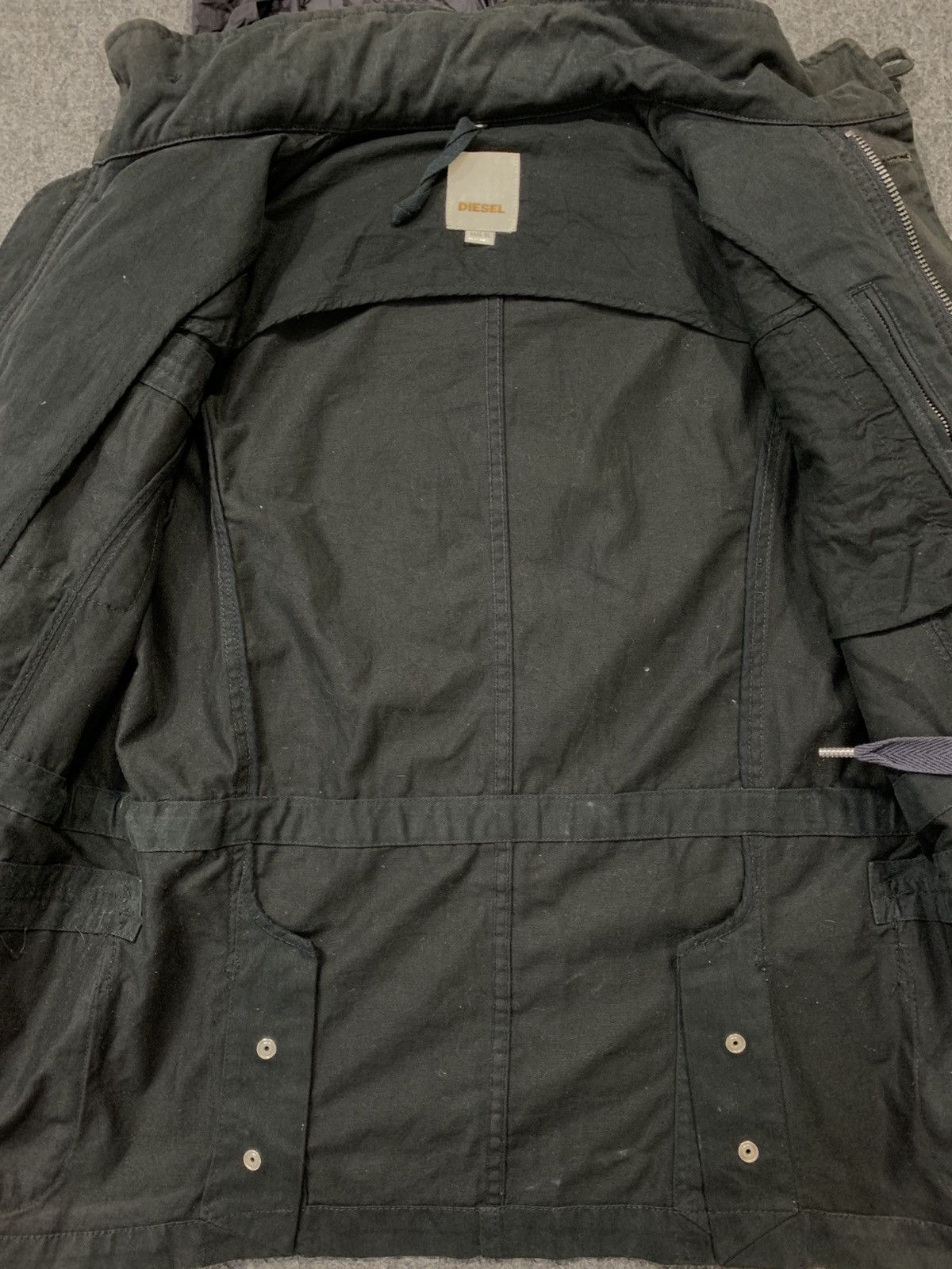 Diesel 90s Diesel Industry Denim Division Hooded Multipockets Size XL / US 12-14 / IT 48-50 - 6 Thumbnail