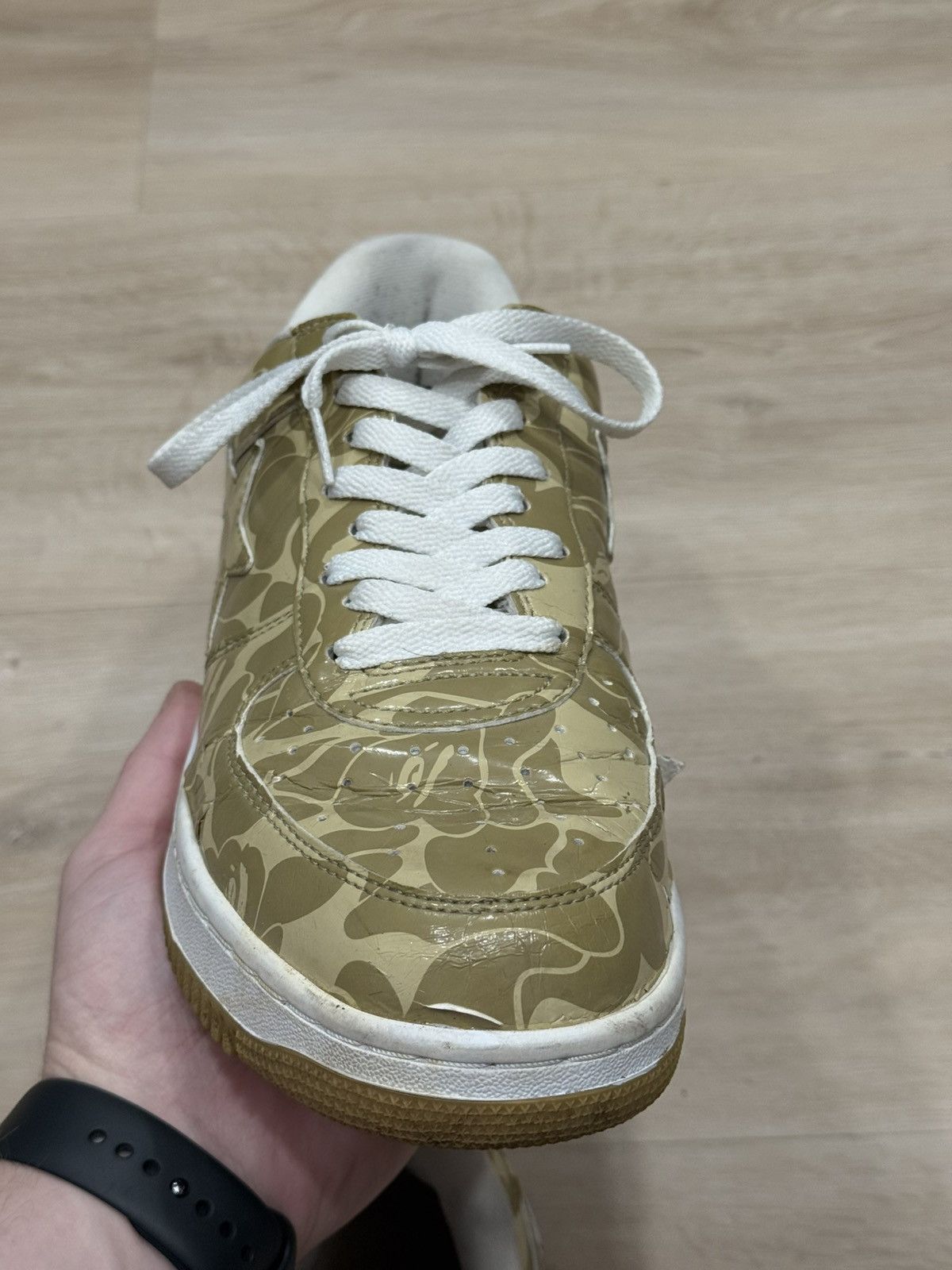 Bape Bape Footsoldier Desert Camo Bapesta Sneaker Size US 12 / EU 45 - 11 Thumbnail