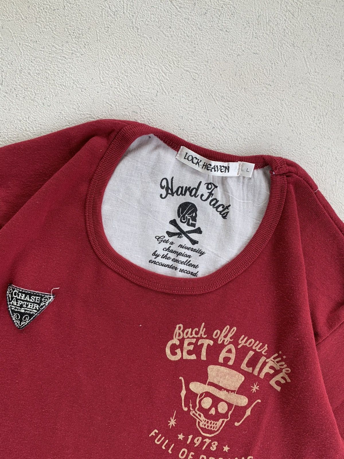 Ed Hardy Y2K Hard Facts Skull Punk Japanese Tee Ifsixwasnine style Size US M / EU 48-50 / 2 - 6 Thumbnail