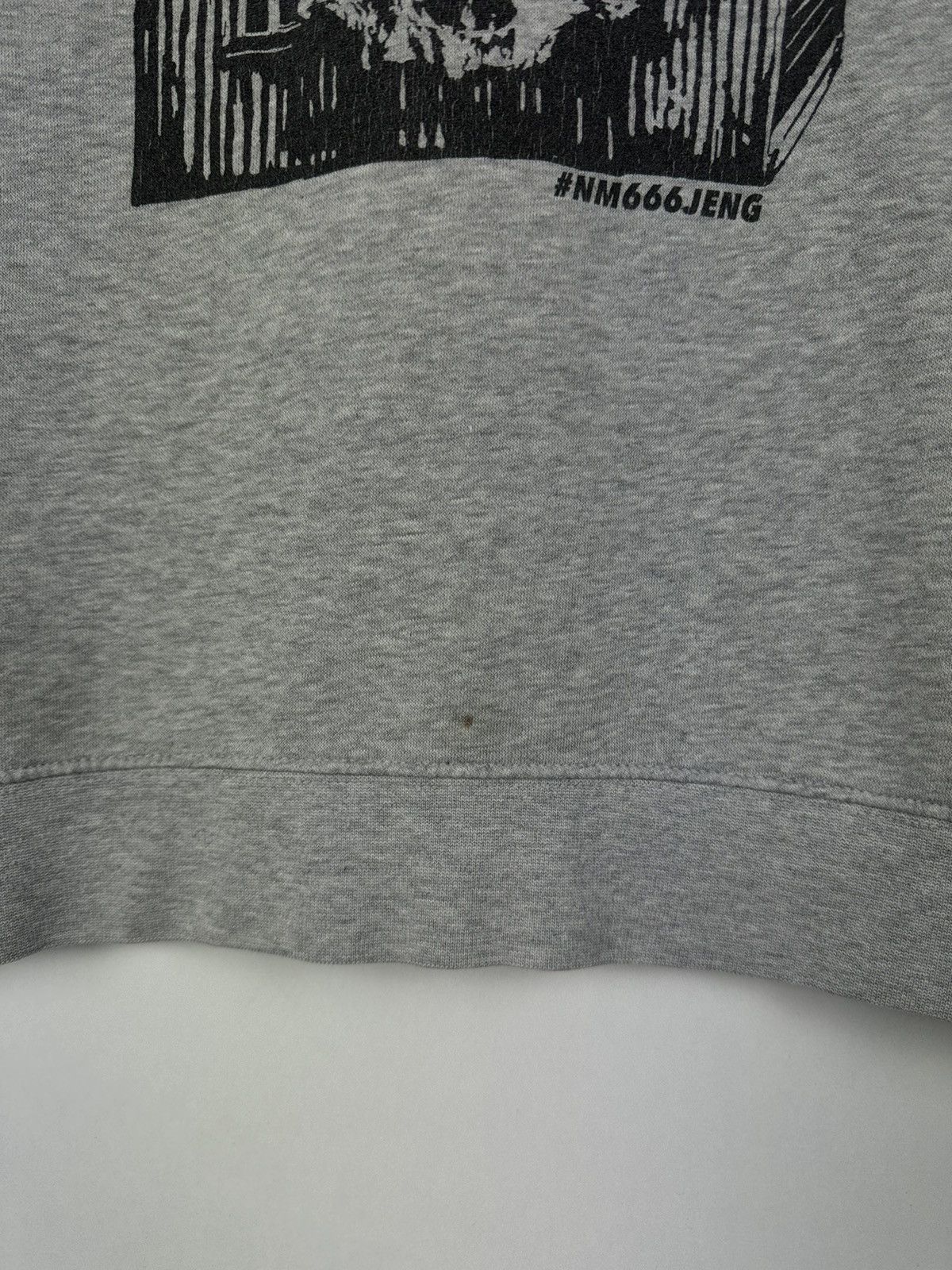 Russell Athletic Russell Skull House L/S Cotton Grey Crewneck Sweatshirt Size US S / EU 44-46 / 1 - 7 Thumbnail