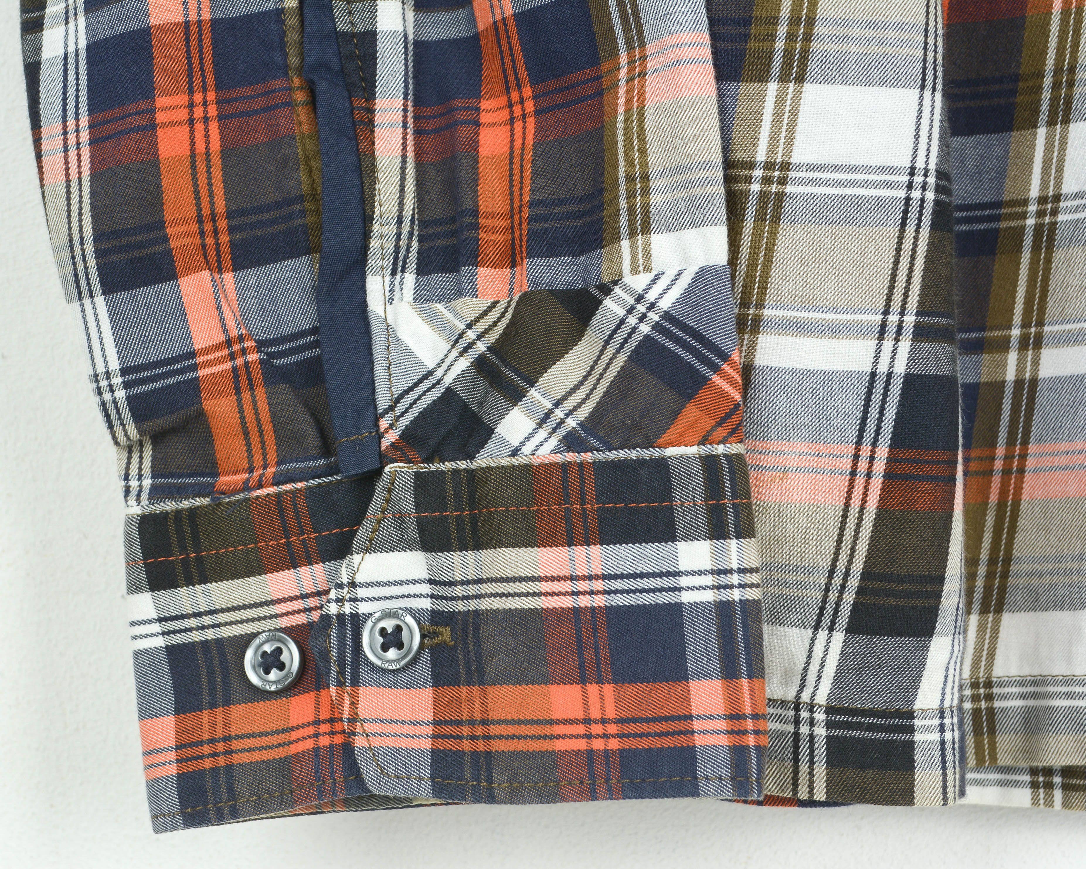 G-Star 'Ranger Check Shirt' Casual Cotton Long Sleeved Top Plaid Size US XXL / EU 58 / 5 - 7 Thumbnail