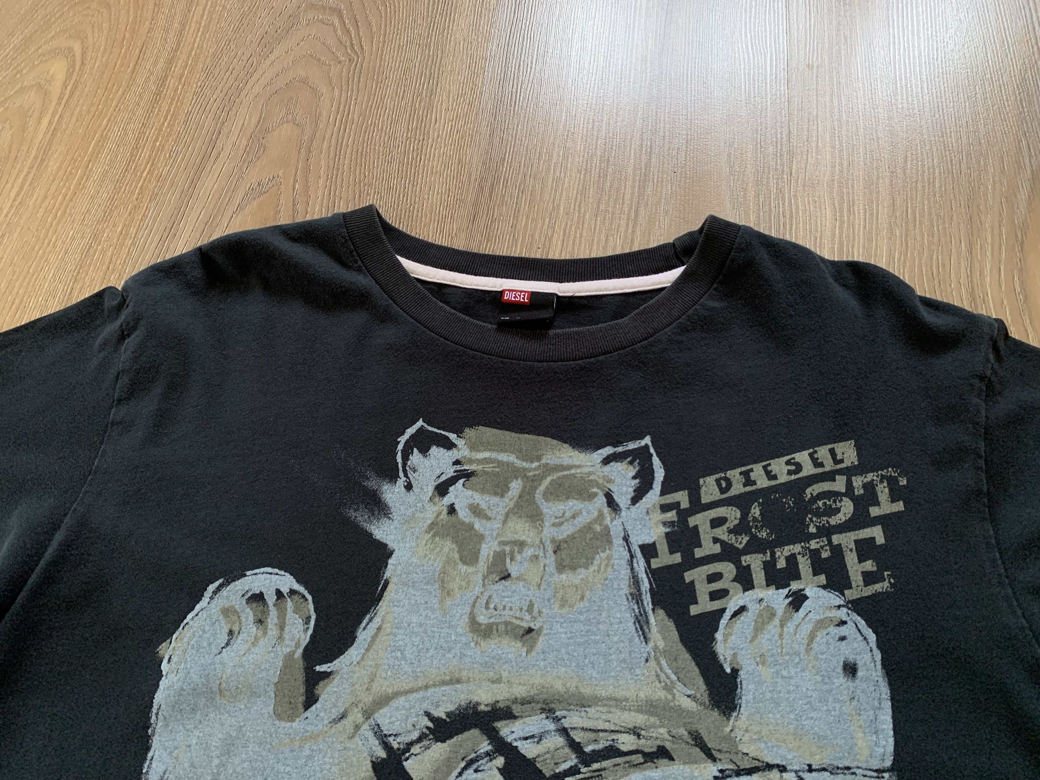 Diesel × Vintage Diesel Vintage Printed Long Sleeve Size US XL / EU 56 / 4 - 4 Thumbnail