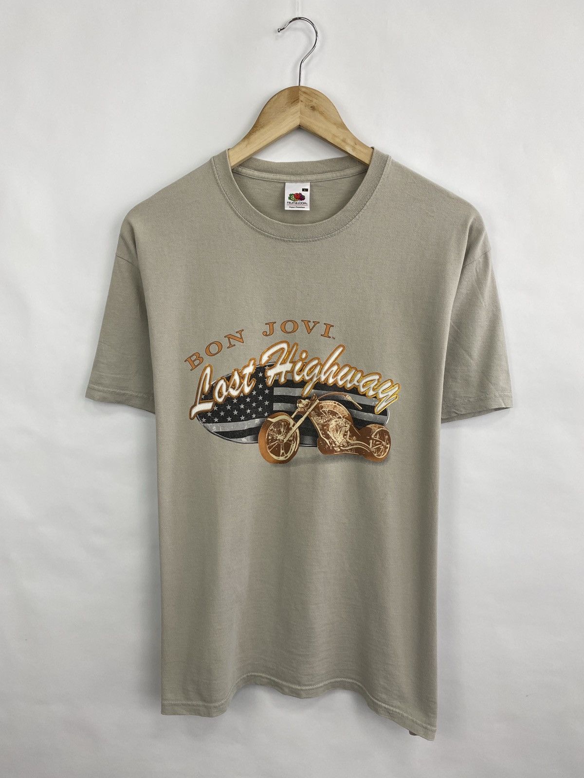 Band Tees × Bon Jovi 🎤Vintage Bon Jovi Lost Highway 2007 t-shirt Size US L / EU 52-54 / 3 - 3 Thumbnail