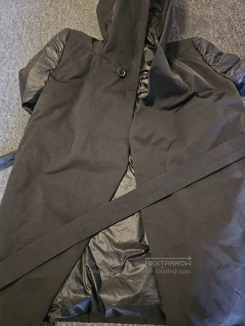 Rick Owens Rick Owens Men's Black Down Coat. Size US M / EU 48-50 / 2 - 3 Thumbnail
