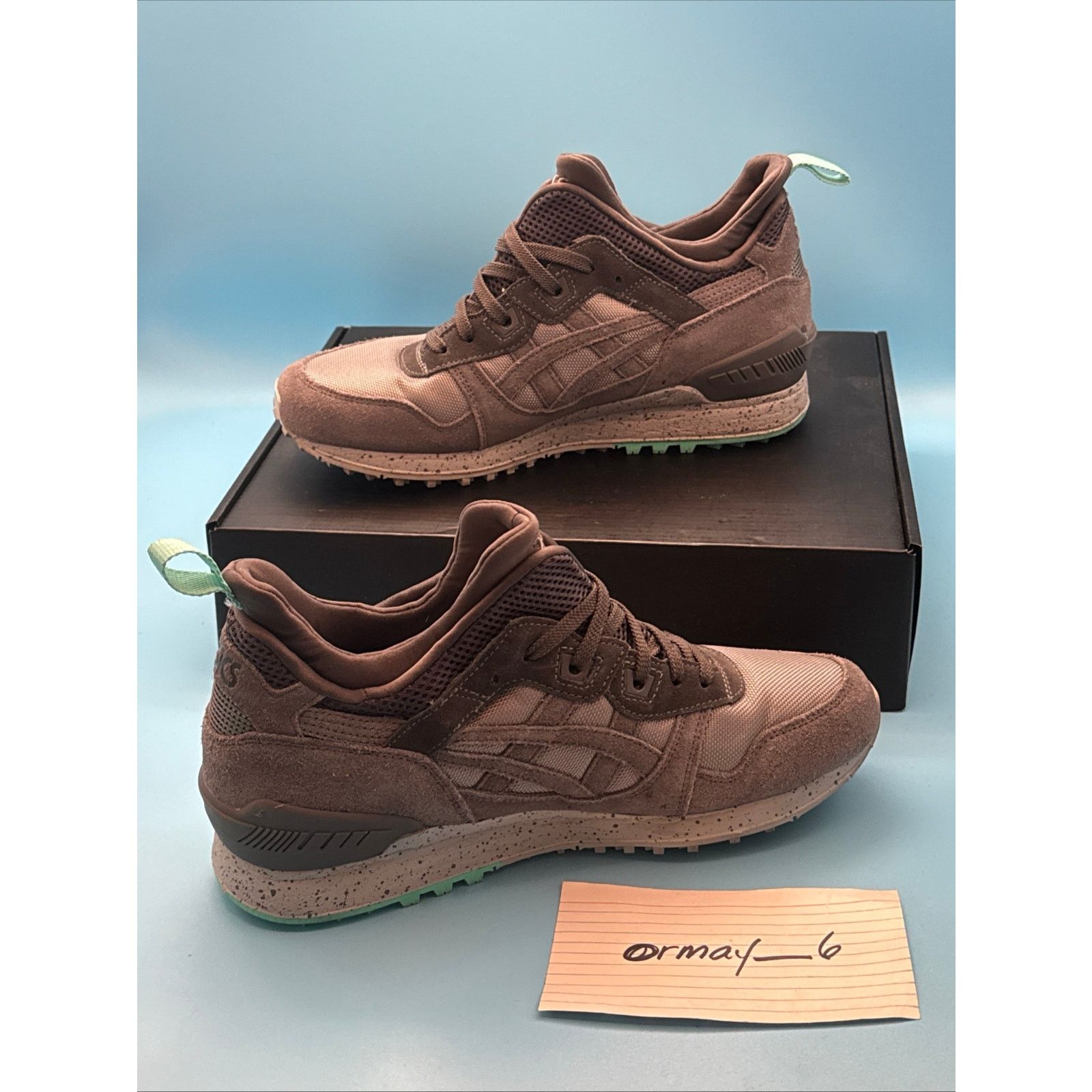 Asics ASICS Gel Lyte III MT 2016 Grey Mint m8 w9.5 Size US 8 / EU 41 - 2 Thumbnail