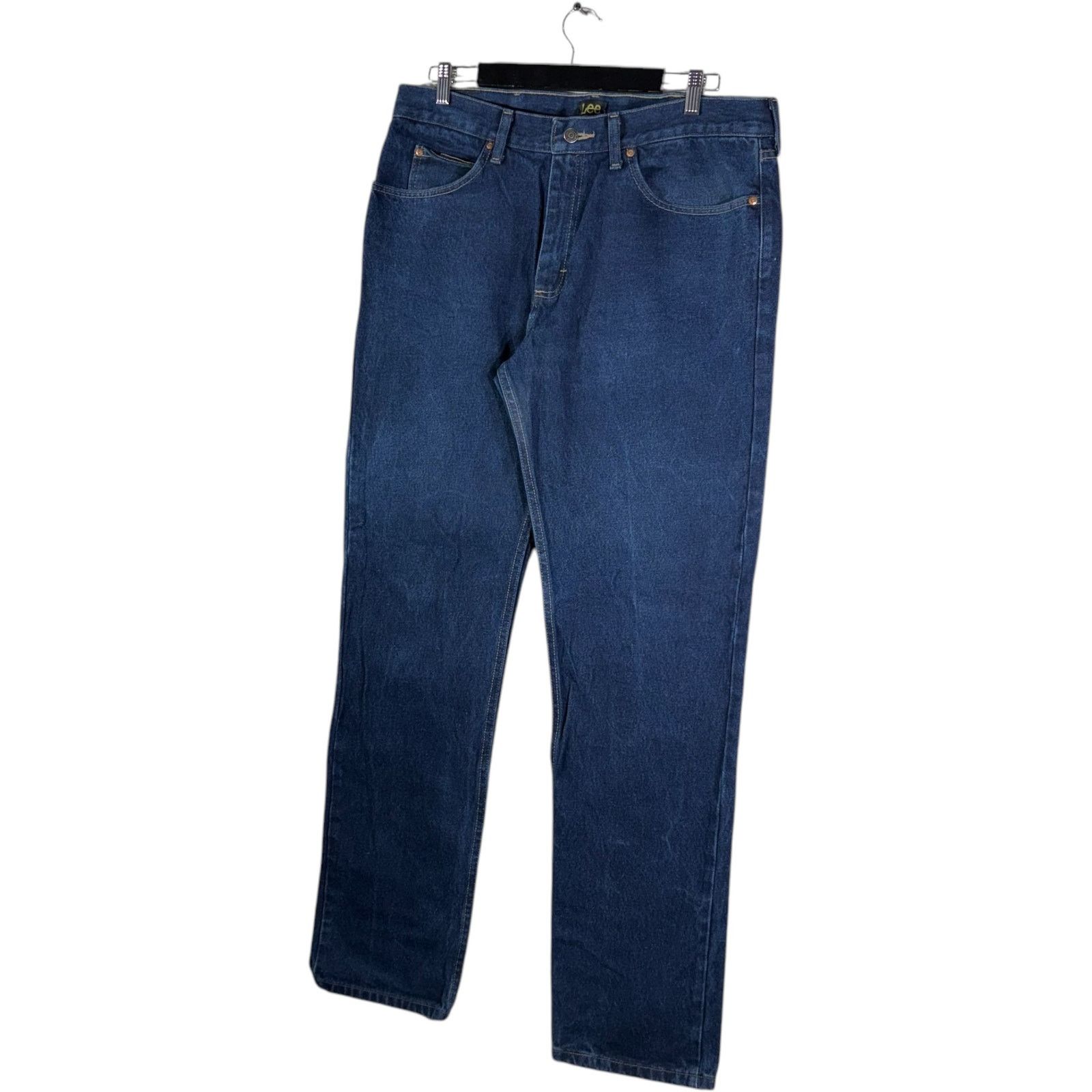 Lee Lee Regular Fit Denim Straight Leg Jeans 38x35 Size US 38 / EU 54 - 3 Thumbnail