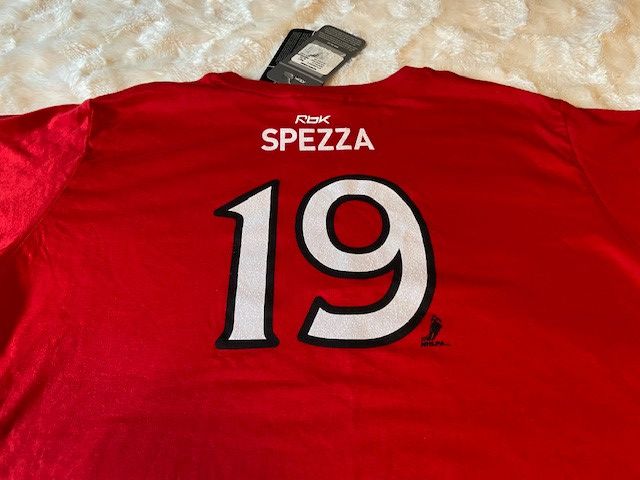NHL RbK Reebok Ottawa Senators Spezza No 19 T-Shirt NWT Size XL / US 12-14 / IT 48-50 - 6 Thumbnail