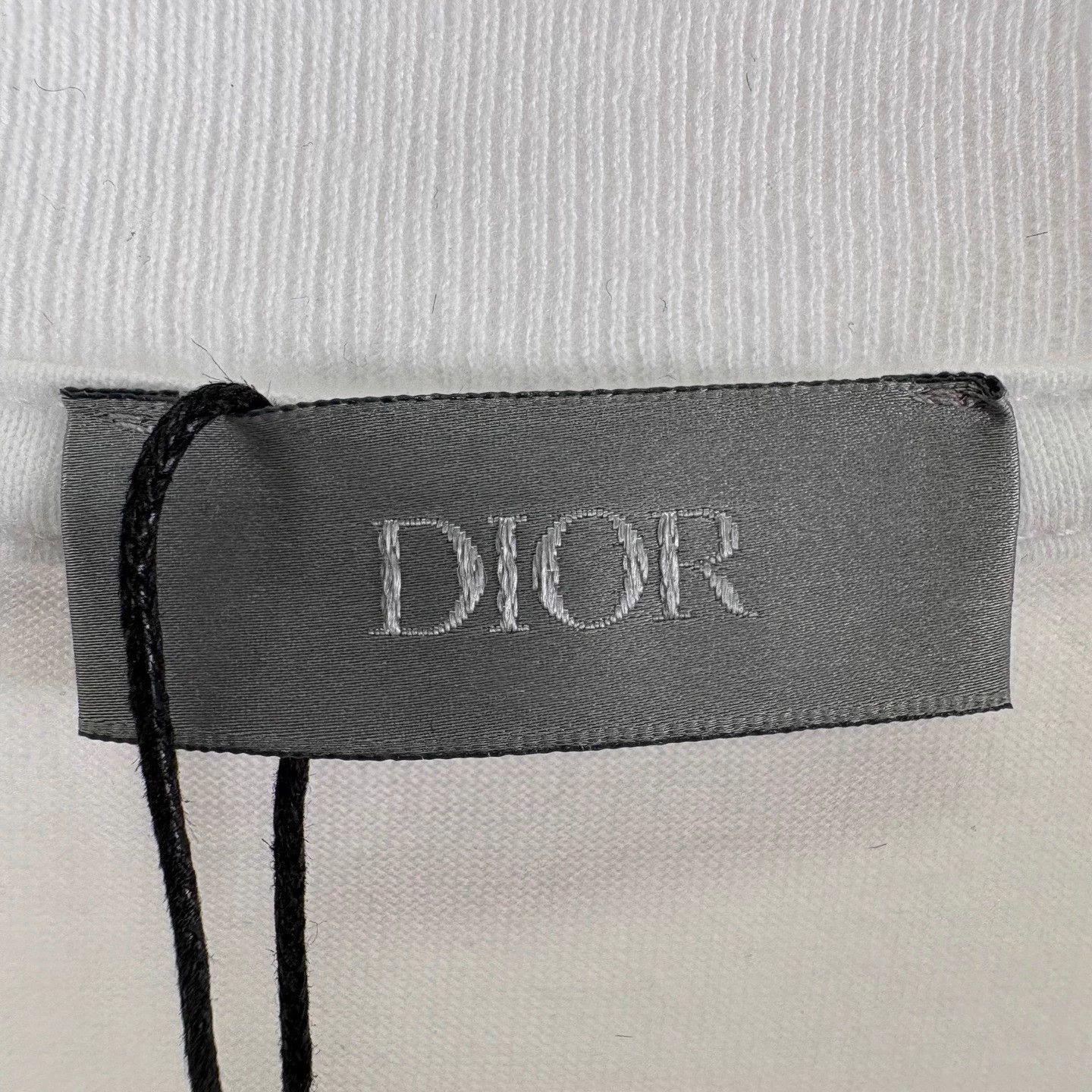 Dior Dior Flocked Archive Label Short Sleeve Tee XS New Size US XS / EU 42 / 0 - 5 Thumbnail