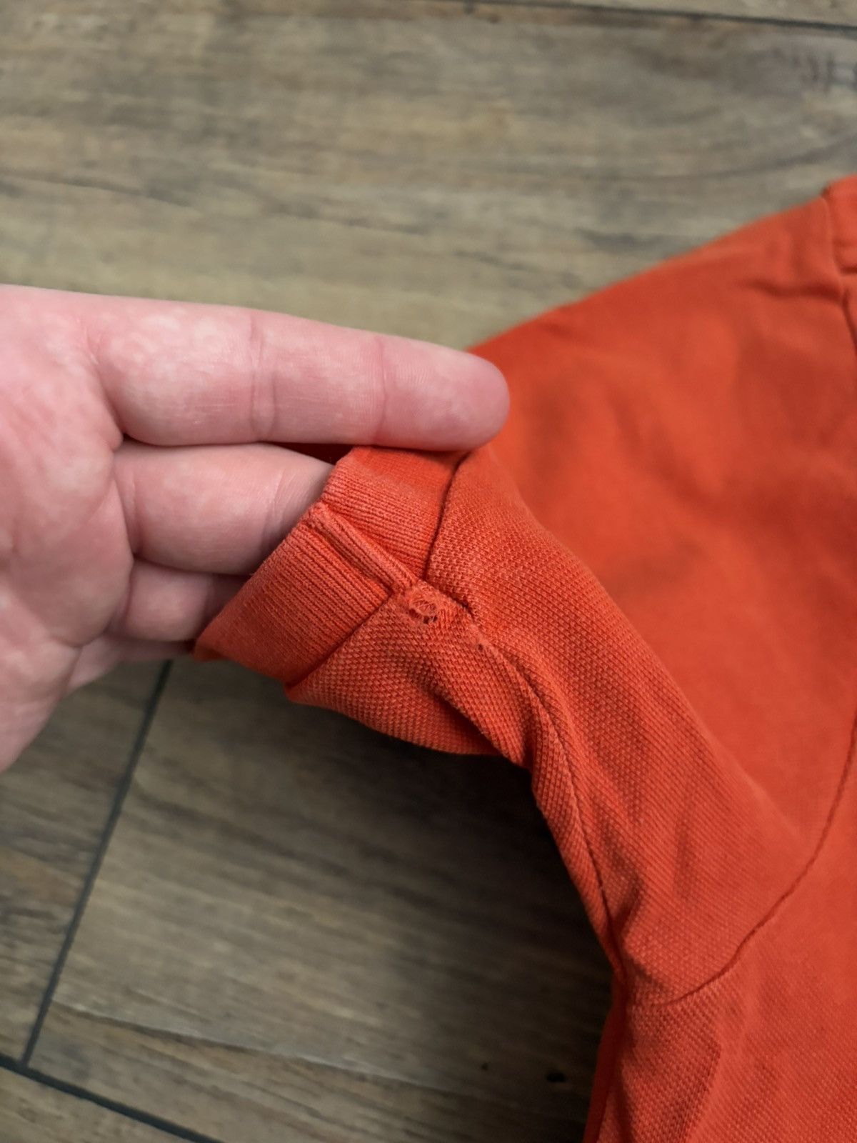 Burberry Rare Burberry London Orange Polo Size US L / EU 52-54 / 3 - 7 Thumbnail