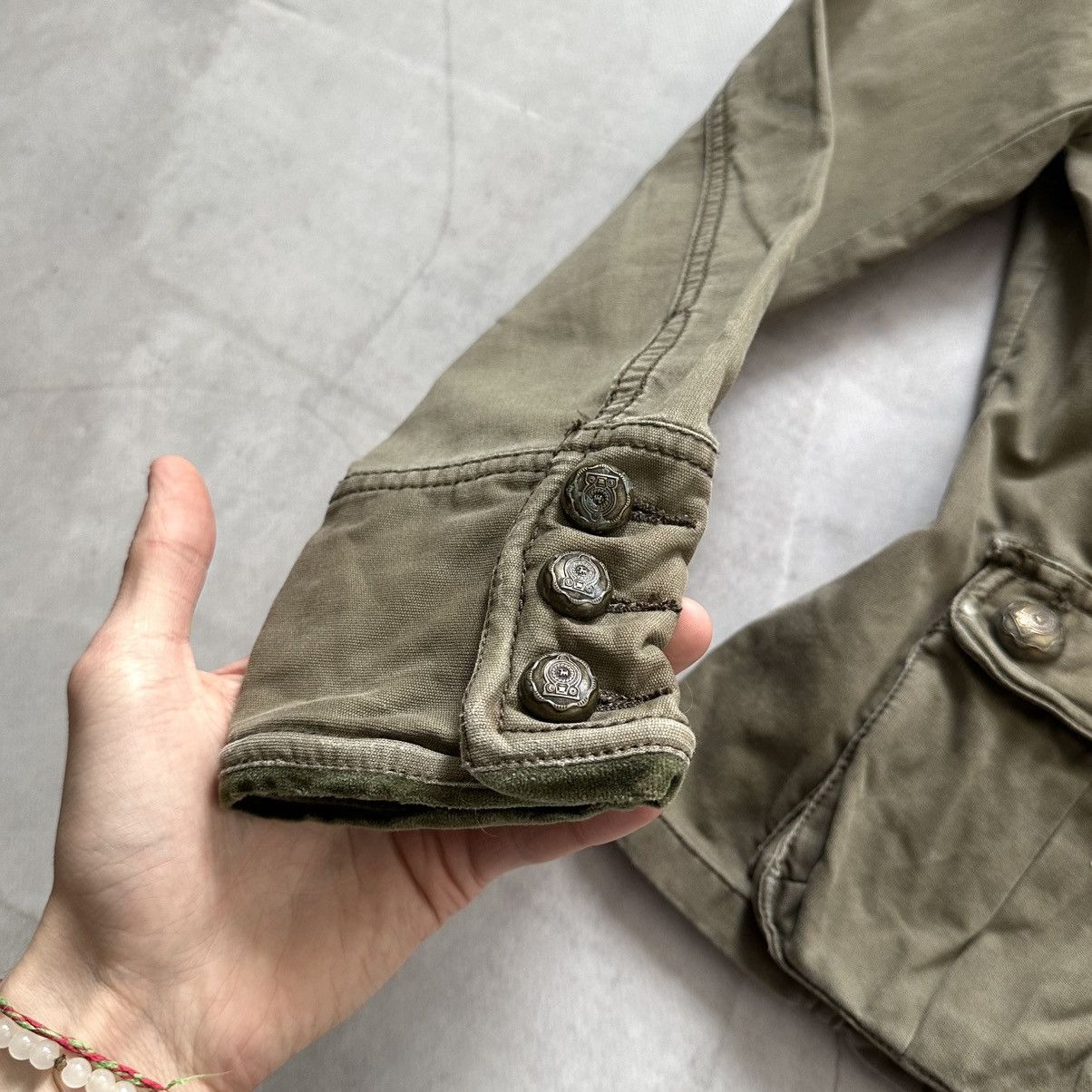 Hysteric Glamour × Undercover 00s Napoleon Military Multipocket Jacket LGB YSL PPFM Vibe Size S / US 4 / IT 40 - 7 Thumbnail