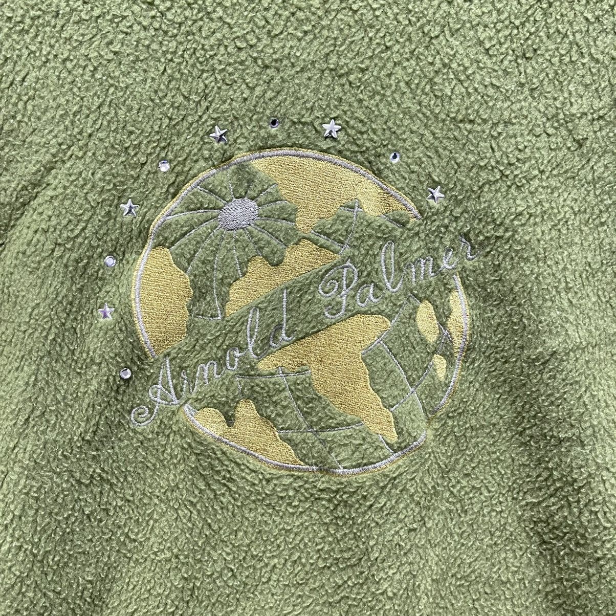 Japanese Brand Vintage Arnold Palmer International Fuzzy Knit Sweatshirt Size US M / EU 48-50 / 2 - 3 Thumbnail