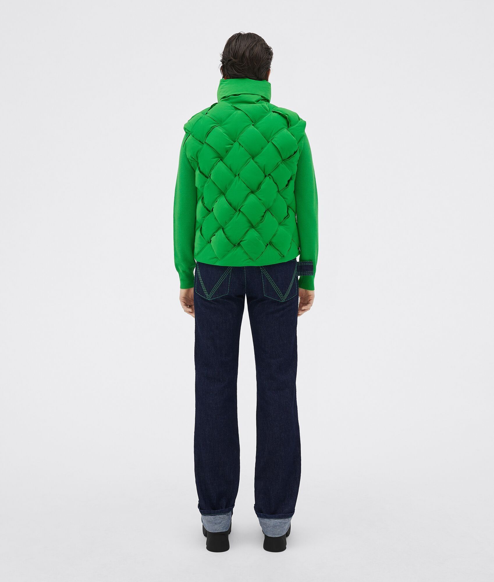 Bottega Veneta o1bcso1str0225 Vest in Parakeet Size XS / US 0-2 / IT 36-38 - 3 Thumbnail