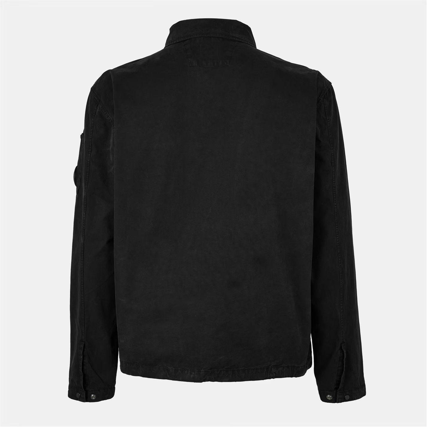 C.P. Company o1g2r1mq0426 Multi-Pocket Classic Fit Overshirt in Black Size US M / EU 48-50 / 2 - 6 Thumbnail