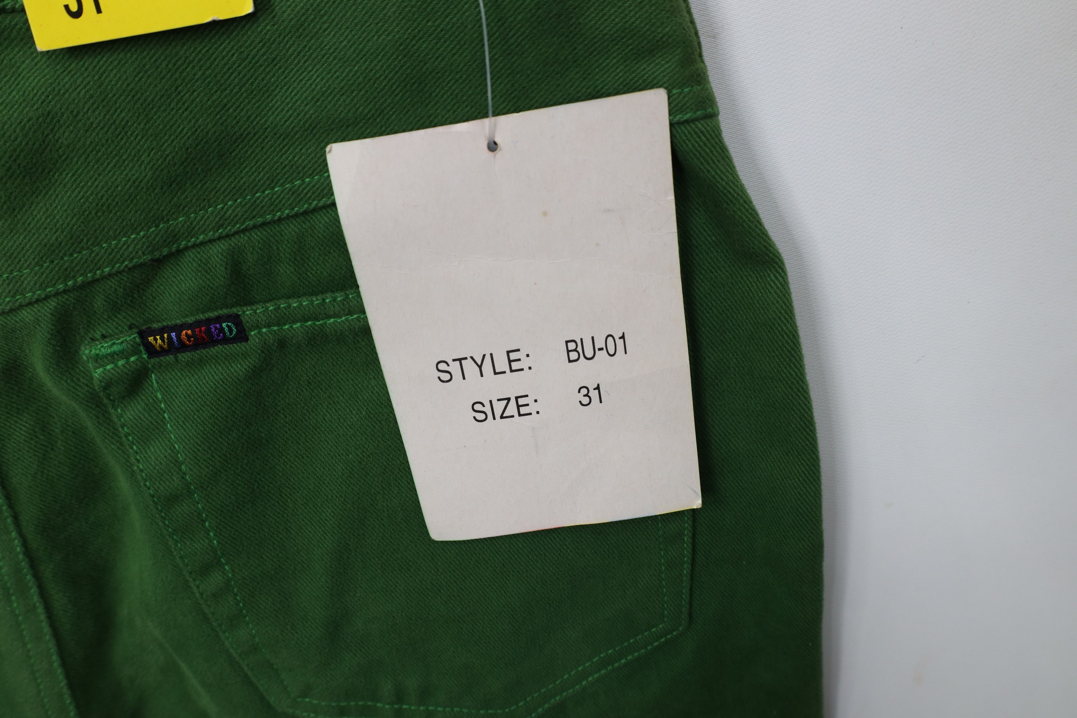 Vintage Deadstock Vintage 90s Streetwear Skateboard Jeans Grass Size US 31 - 13 Thumbnail