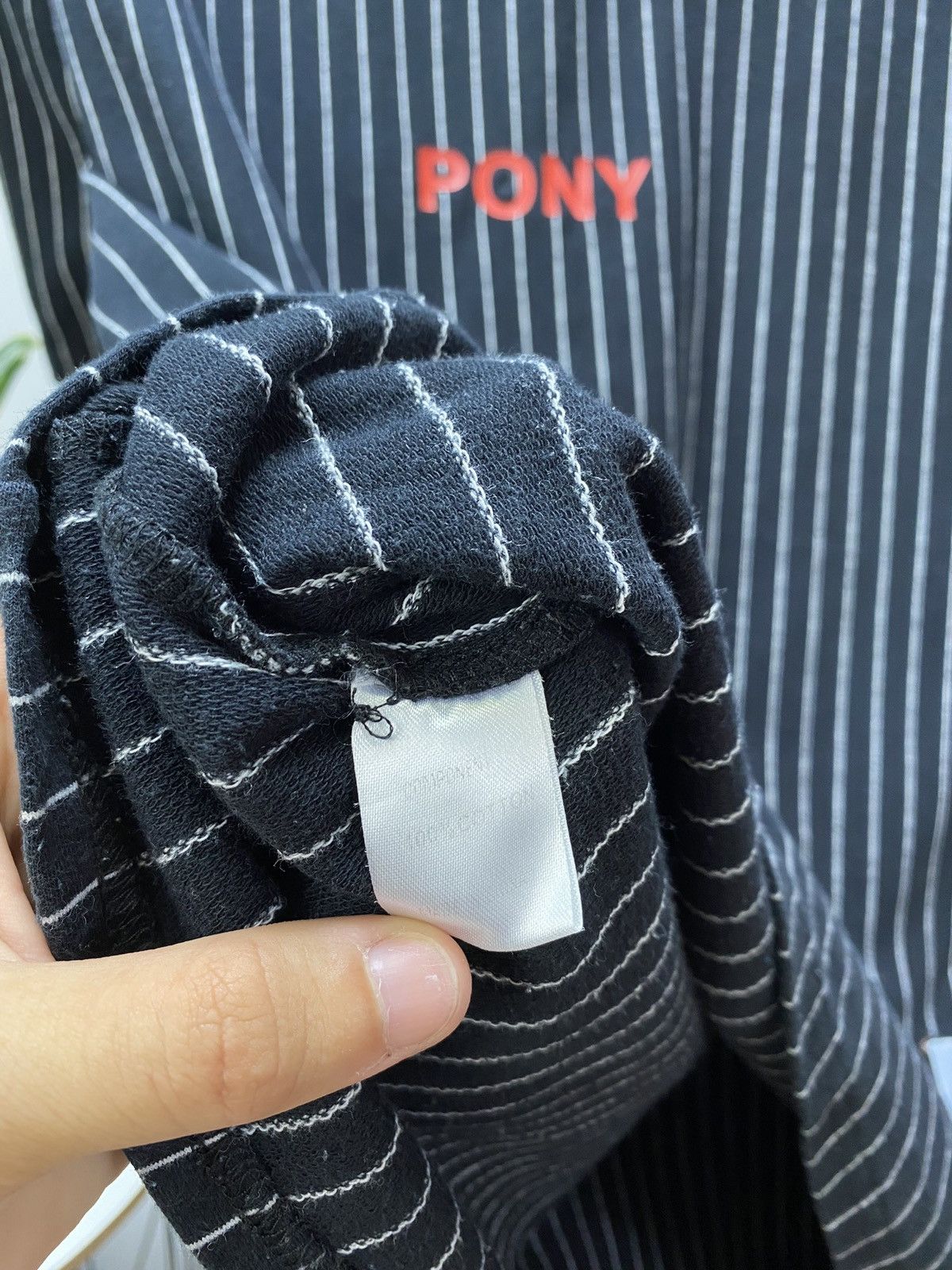 3.PARADIS × PONY 3.Paradis x Pony Striped T-Shirt Size US XL / EU 56 / 4 - 9 Thumbnail