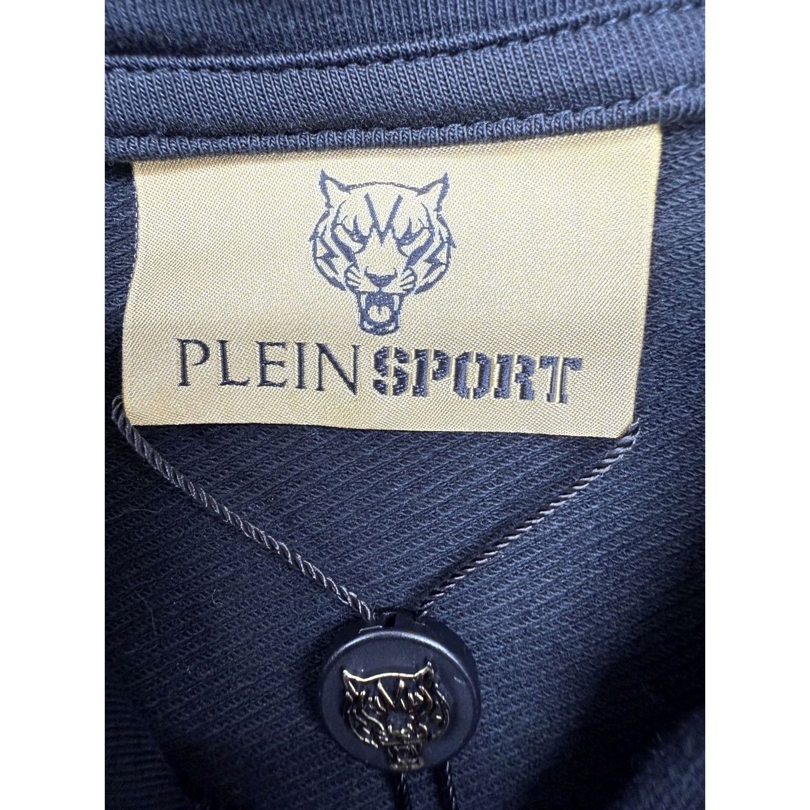 Vintage Plein Sport Black Hoodie Men Size S Logo Print Cotton Size US S / EU 44-46 / 1 - 3 Thumbnail
