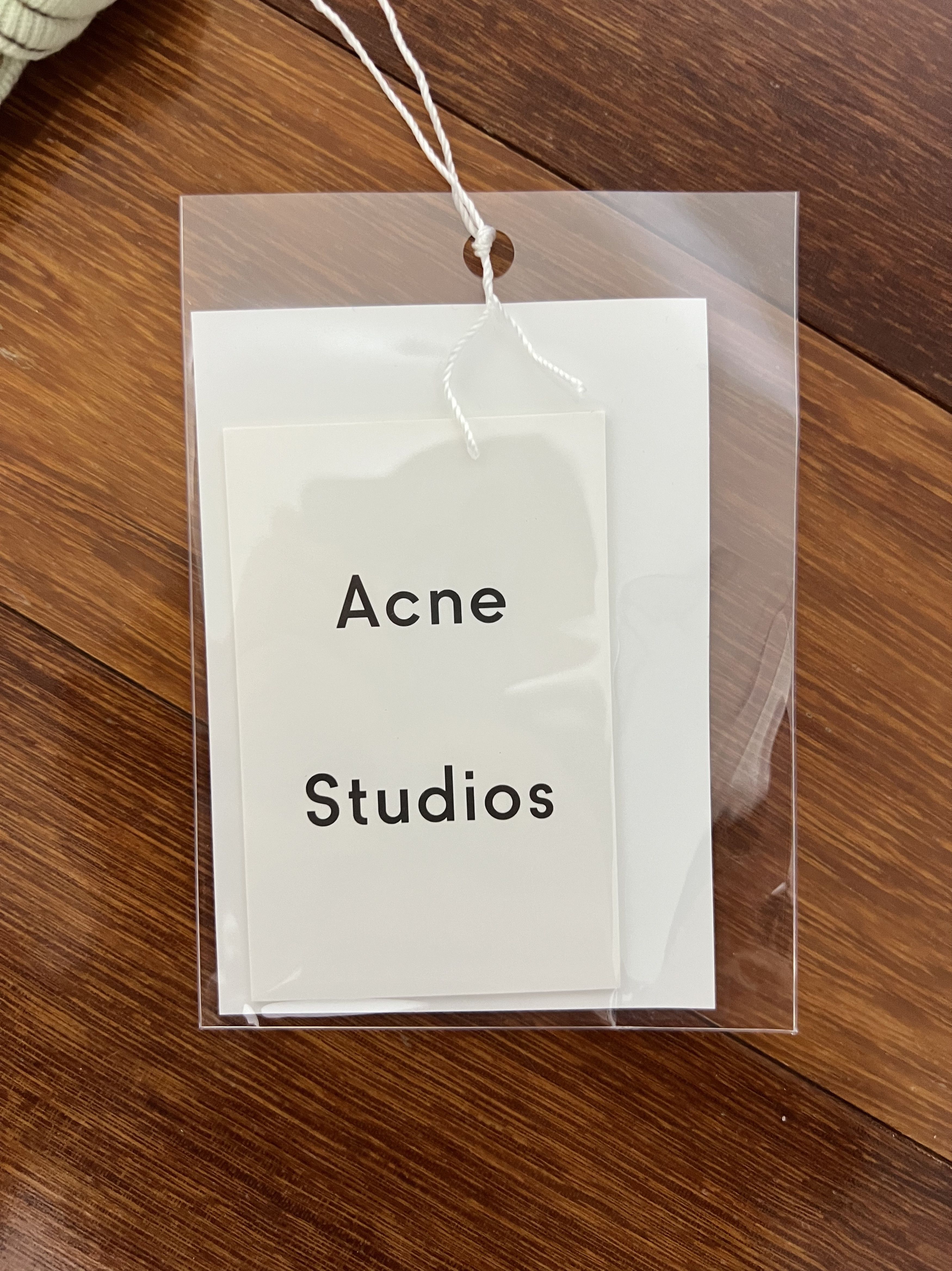 Acne Studios 💚 Acne Studios Embroidered Lime Green Crewneck Large NEW Size US L / EU 52-54 / 3 - 9 Thumbnail