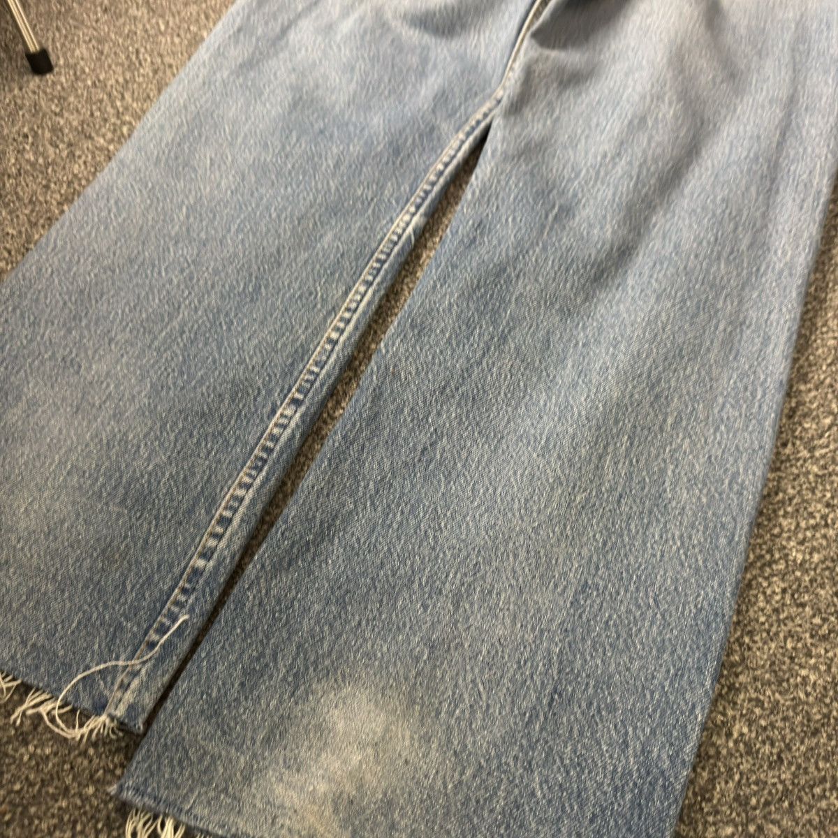 Levi's Y2K Style Levis 501 Acid Wash Ripped Denim Size US 34 / EU 50 - 12 Thumbnail