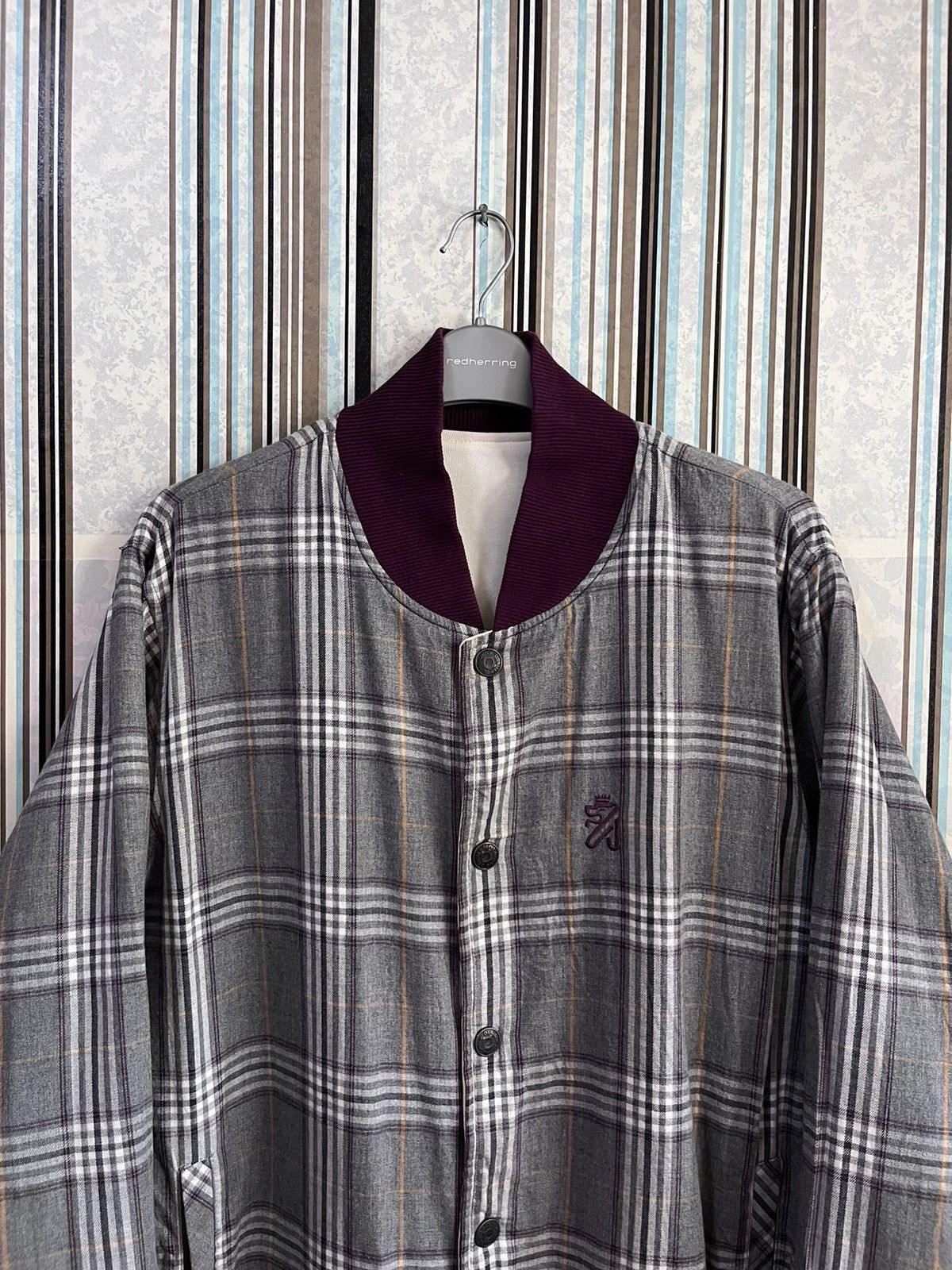 Sean John Reversible SJ 169 checked tartan #A2 Size US S / EU 44-46 / 1 - 6 Thumbnail