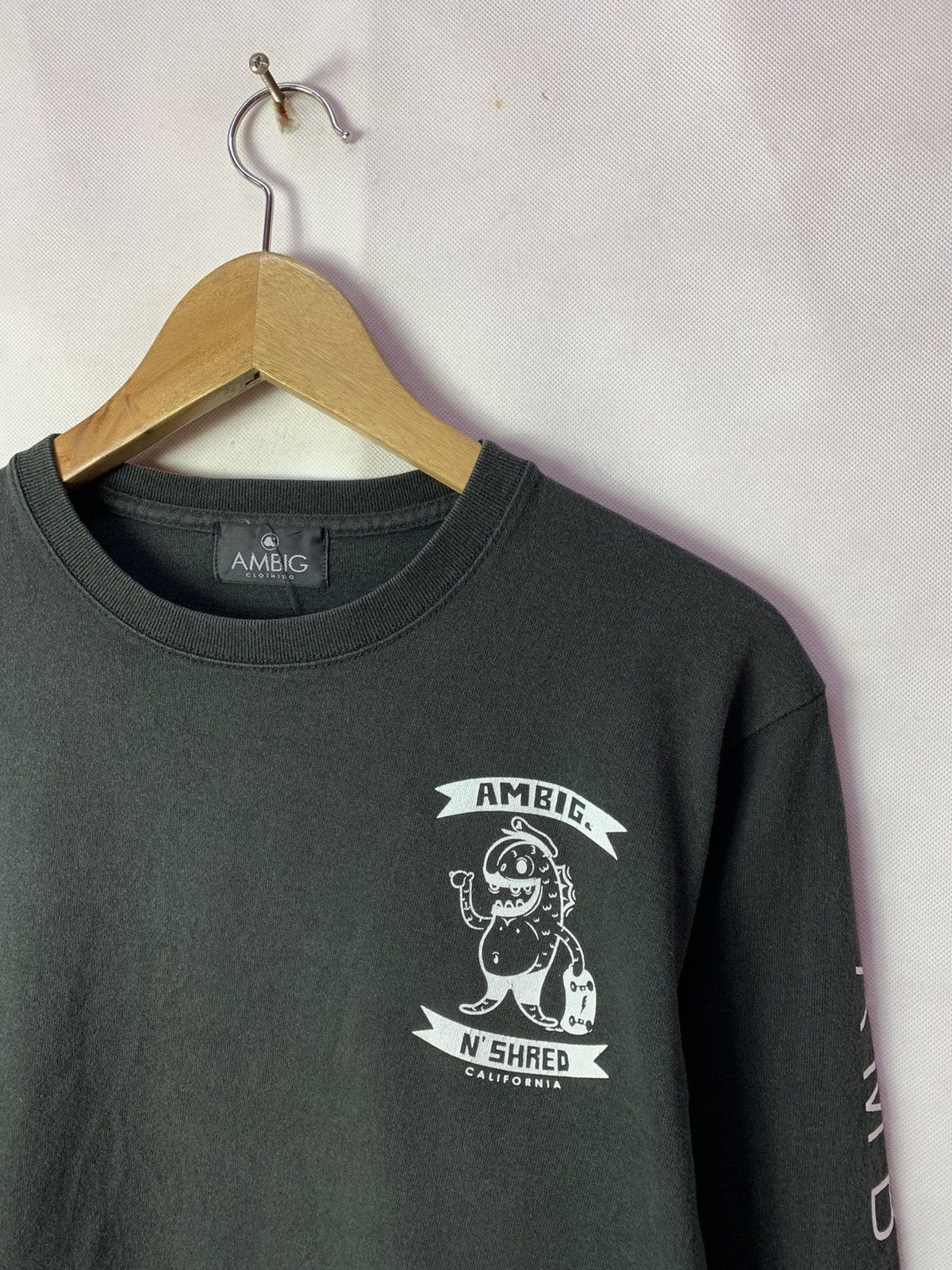 Ambig 🔥 Ambig n Shred California Skate Streetwear Tee Size US M / EU 48-50 / 2 - 2 Thumbnail
